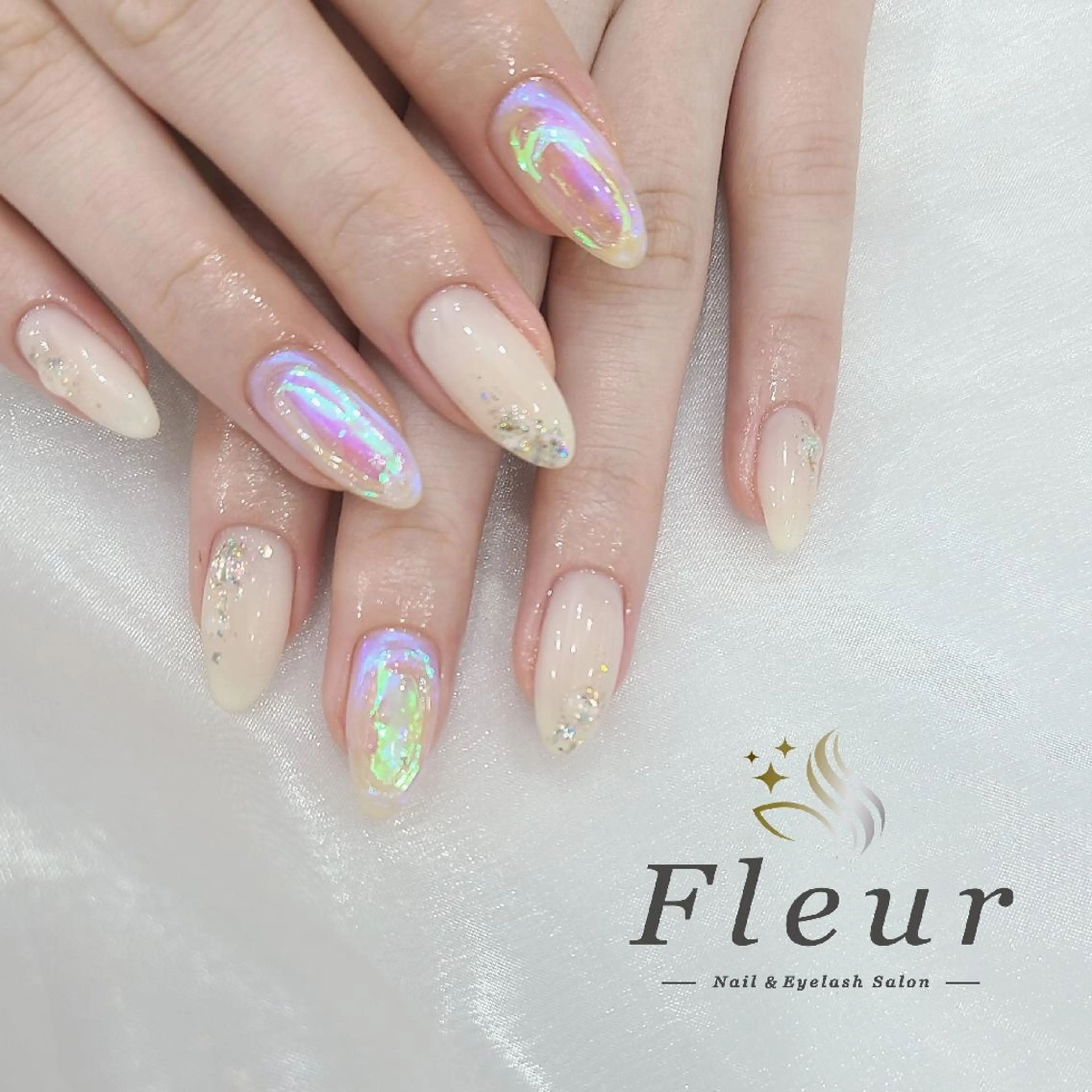 ネイル ハンドネイル nail&eye ♡Fleur♡のネイルデザイン