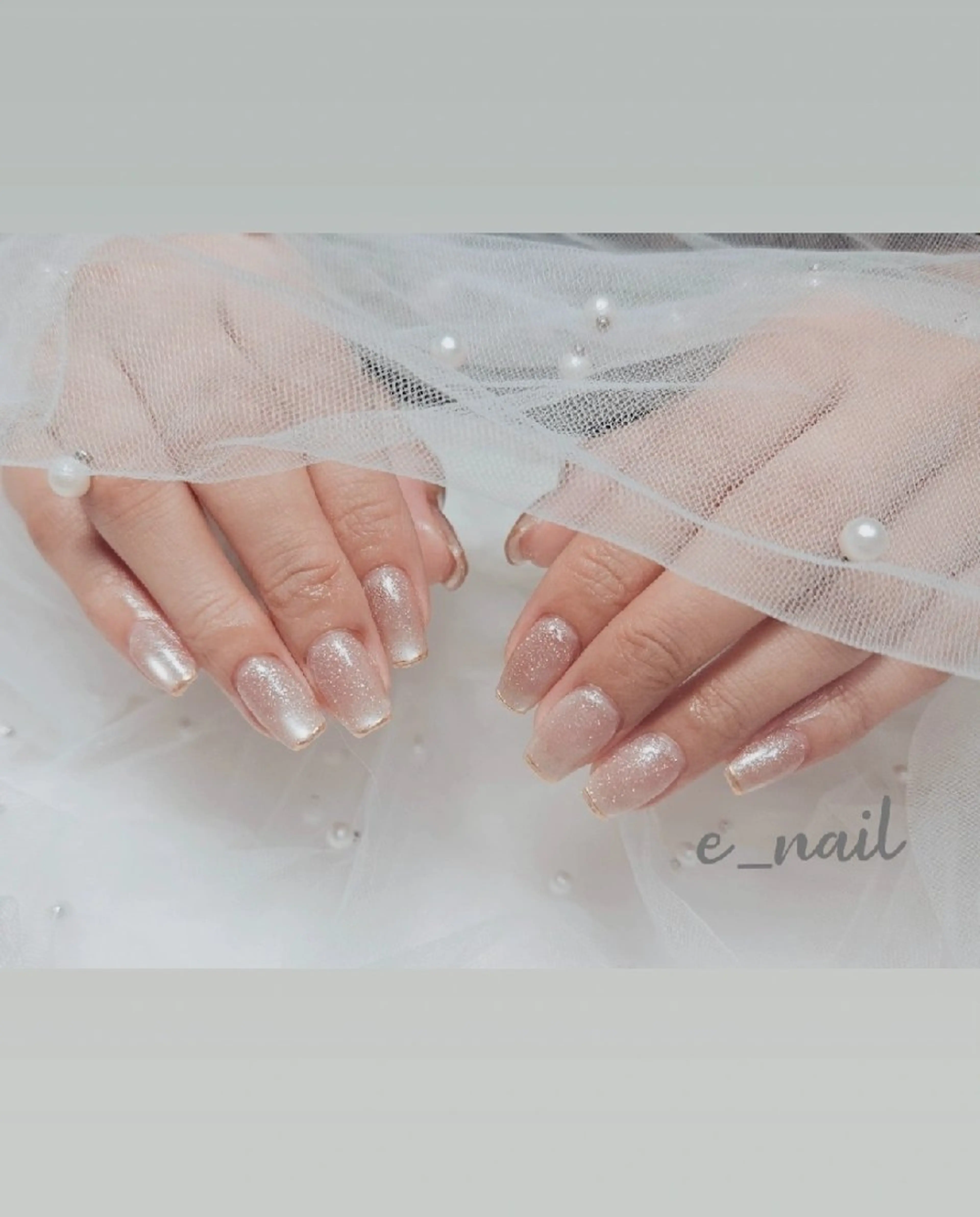 ネイル e_nail🍀自宅 サロン八潮eri☆　のネイルデザイン
