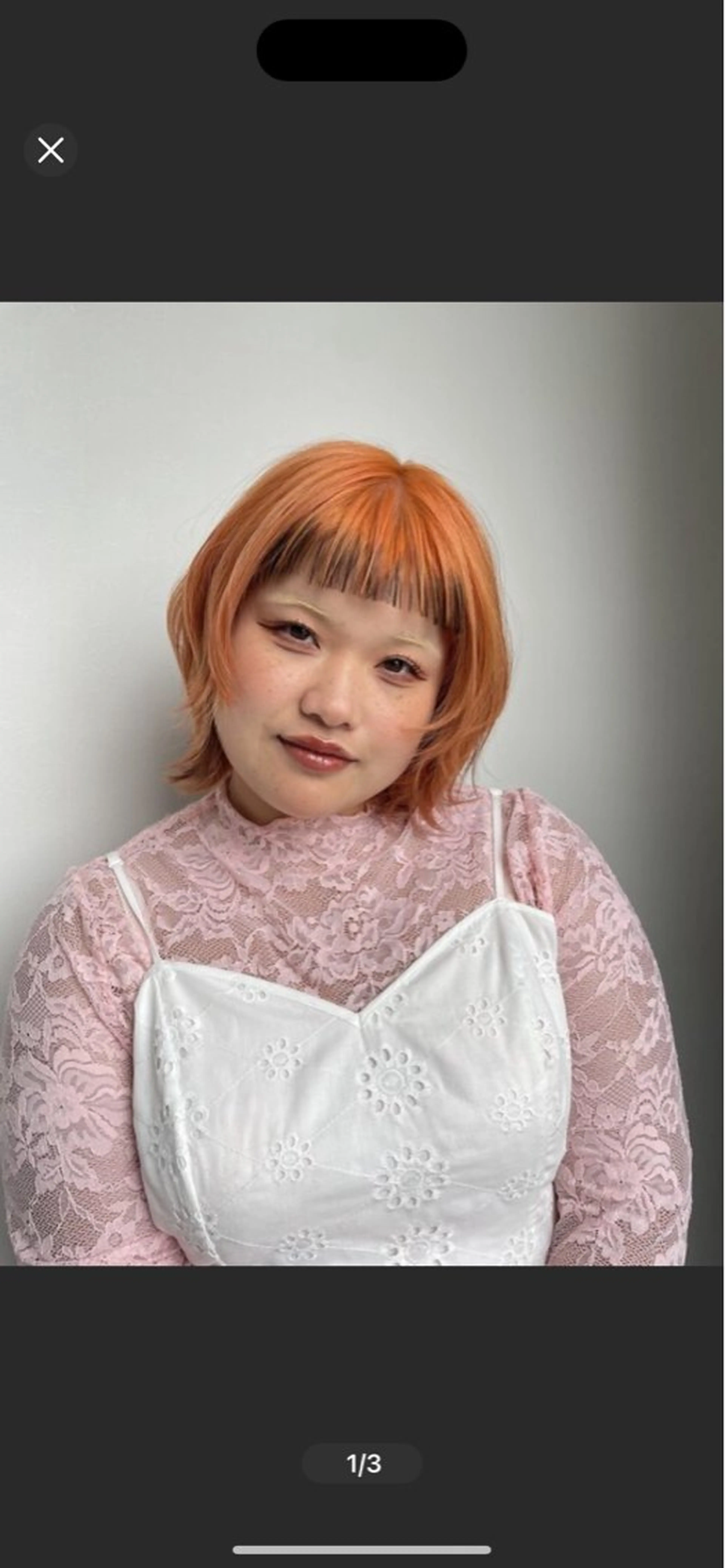 ショート カラー ヘアカラー&縮毛矯正 STAR☆RIVERのヘアスタイル