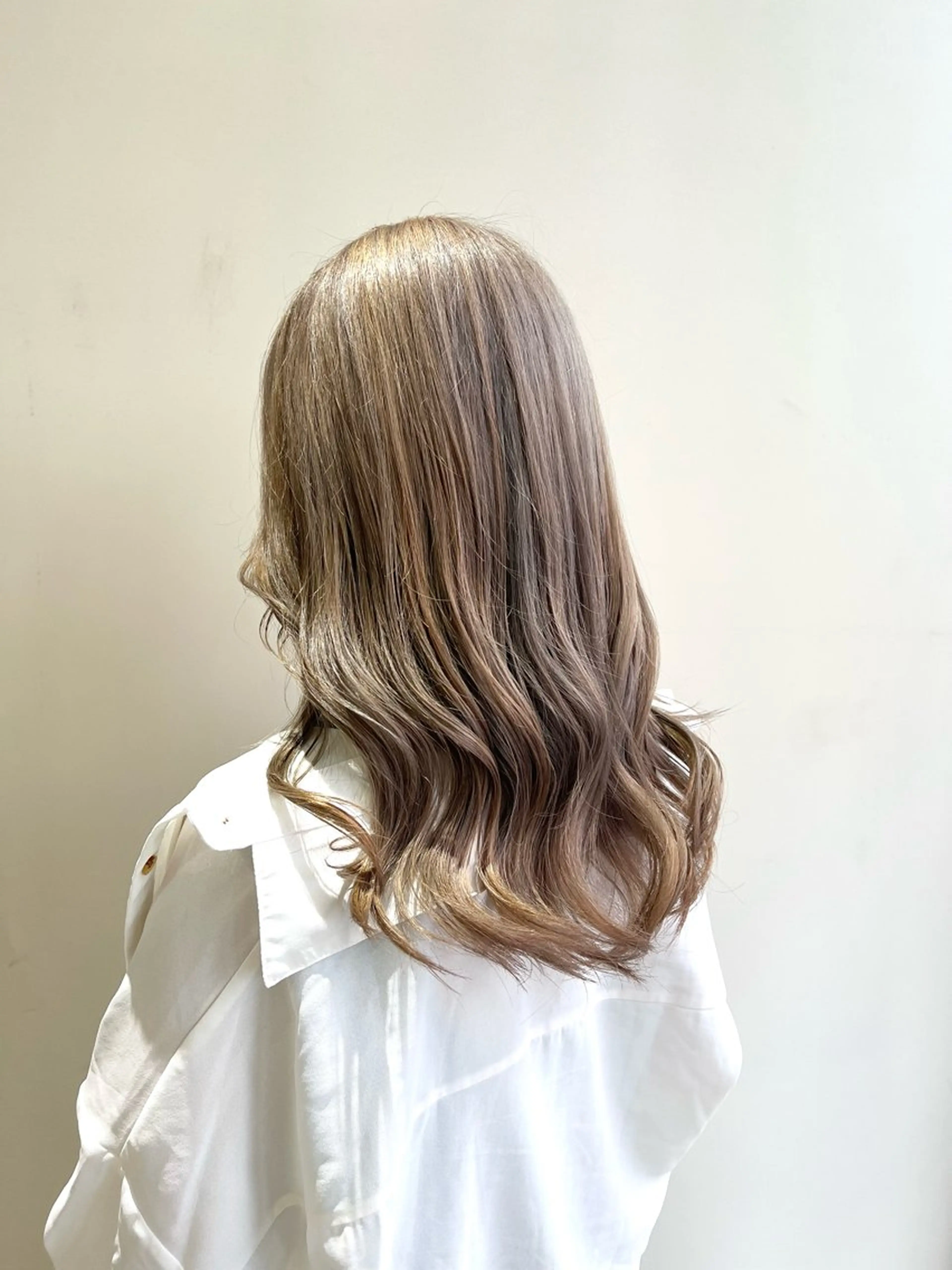 ロング カラー 暖色カラー🍒 yume ໒꒱のヘアスタイル