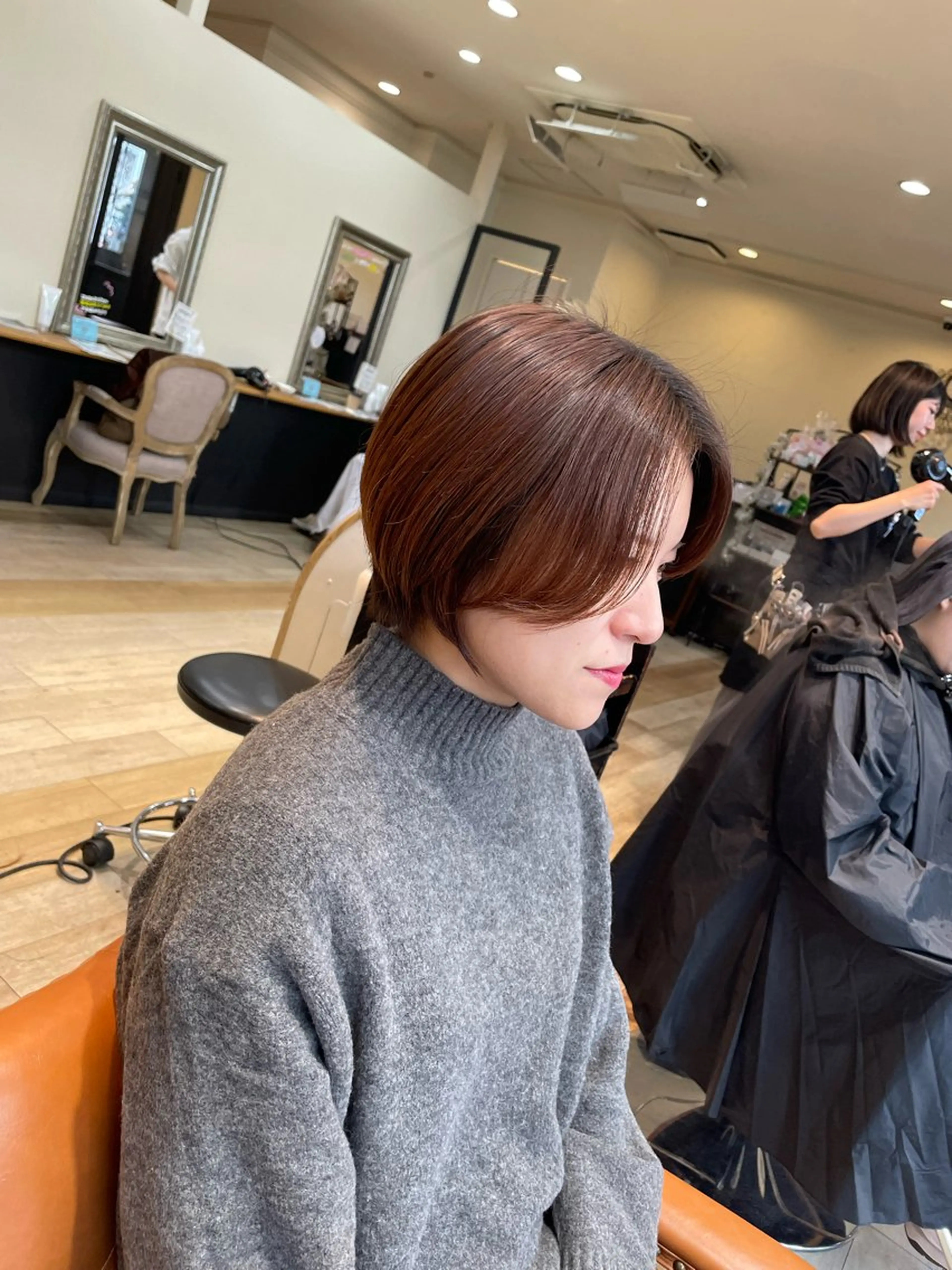 ショート 似合わせカット ショートヘア 亀川蓮 Agu hairのヘアスタイル