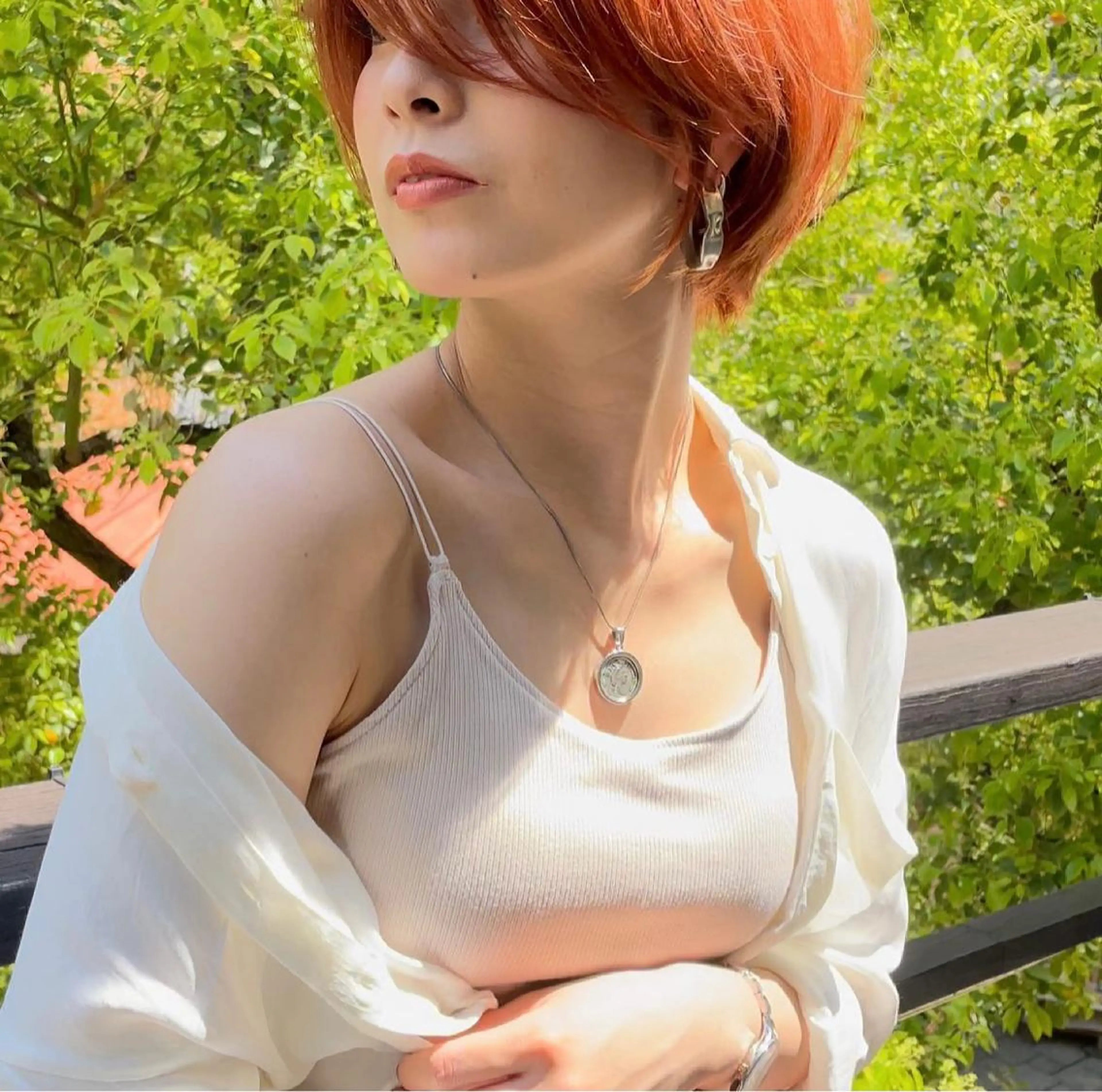 ショート カラー VIEWユリナ メイク/ カットのヘアスタイル