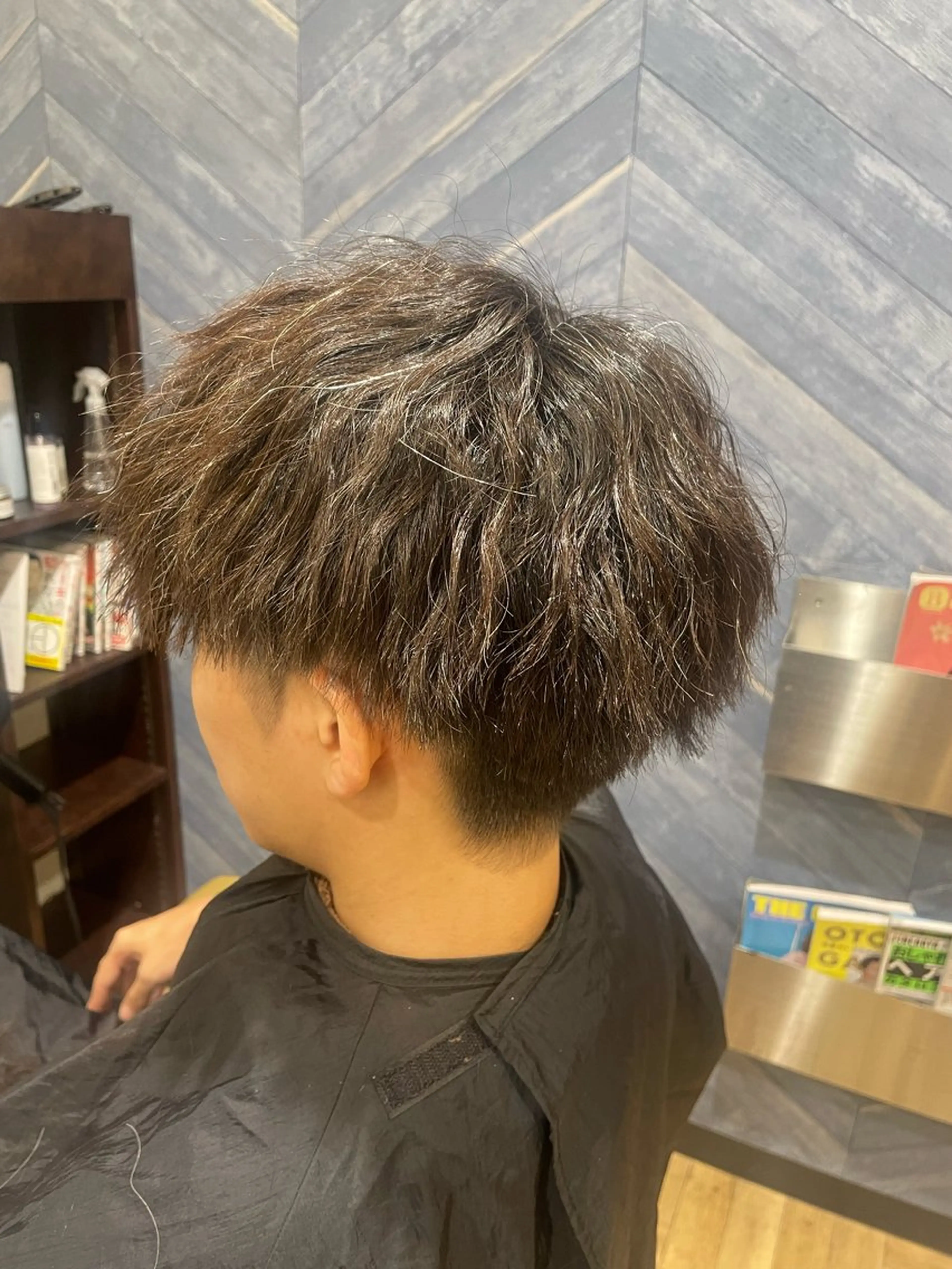 パーマ 中村 誠也のヘアスタイル