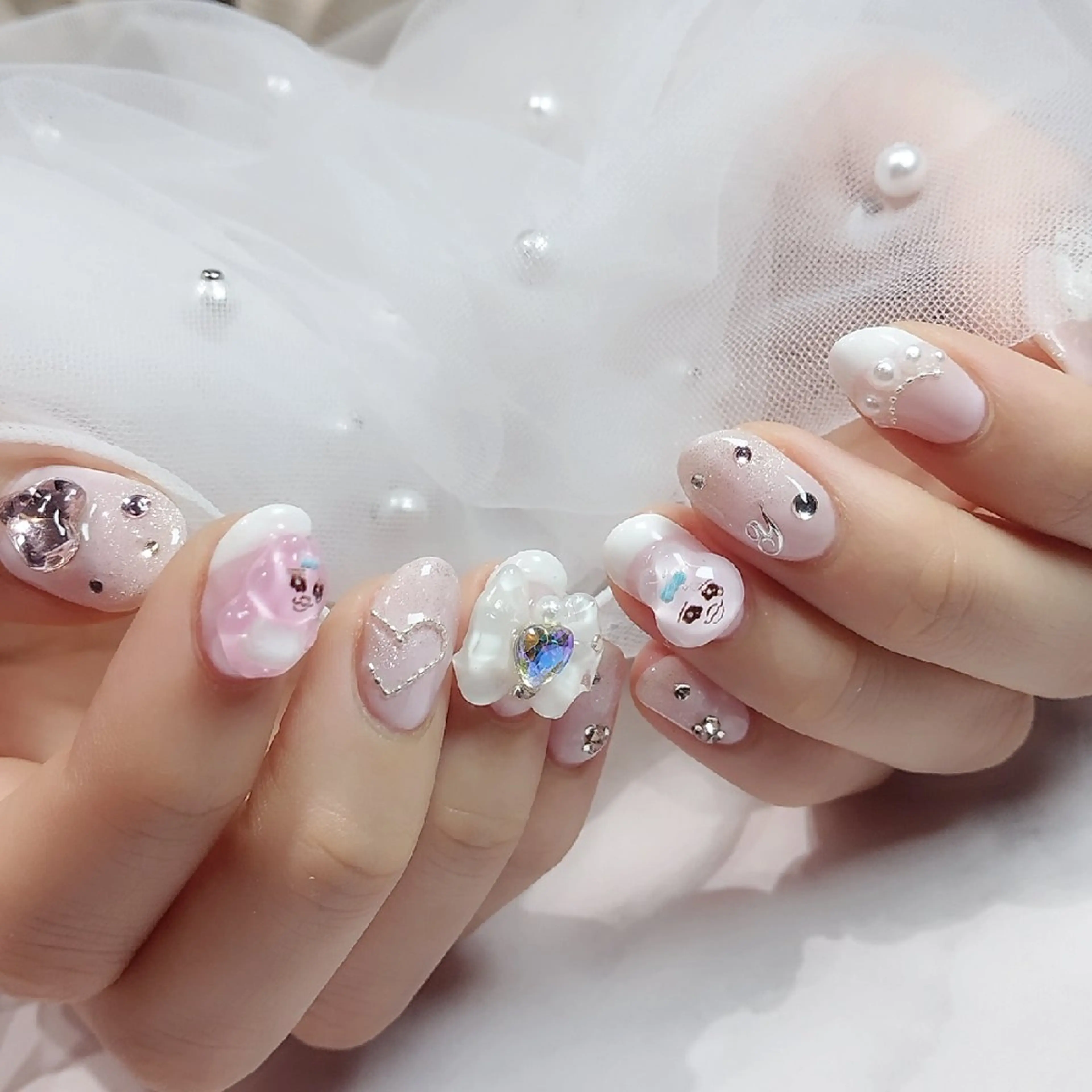 ネイル ハンドネイル あ きのネイルデザイン