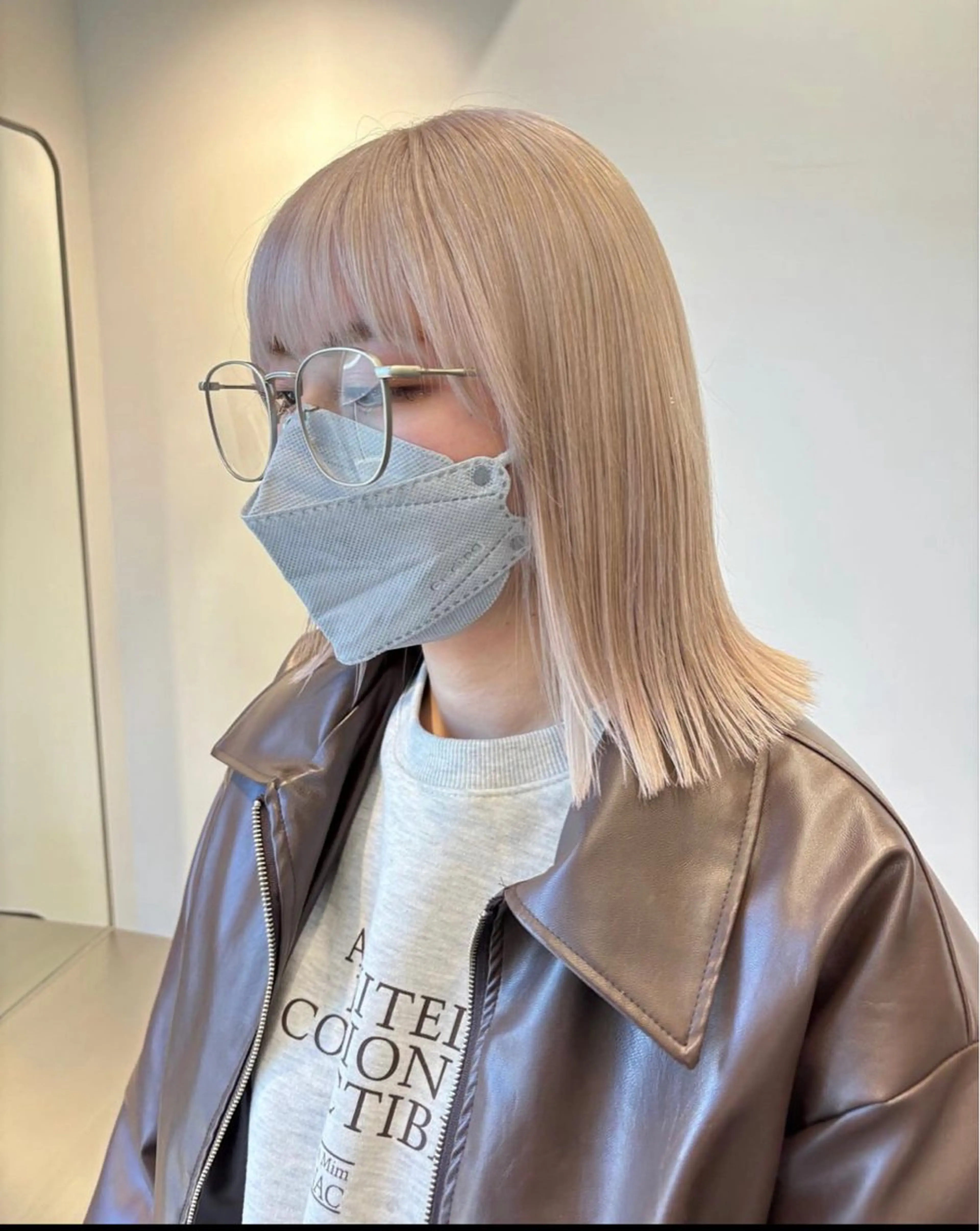 セミロング セミロングパーマ fifth リュウセイのヘアスタイル