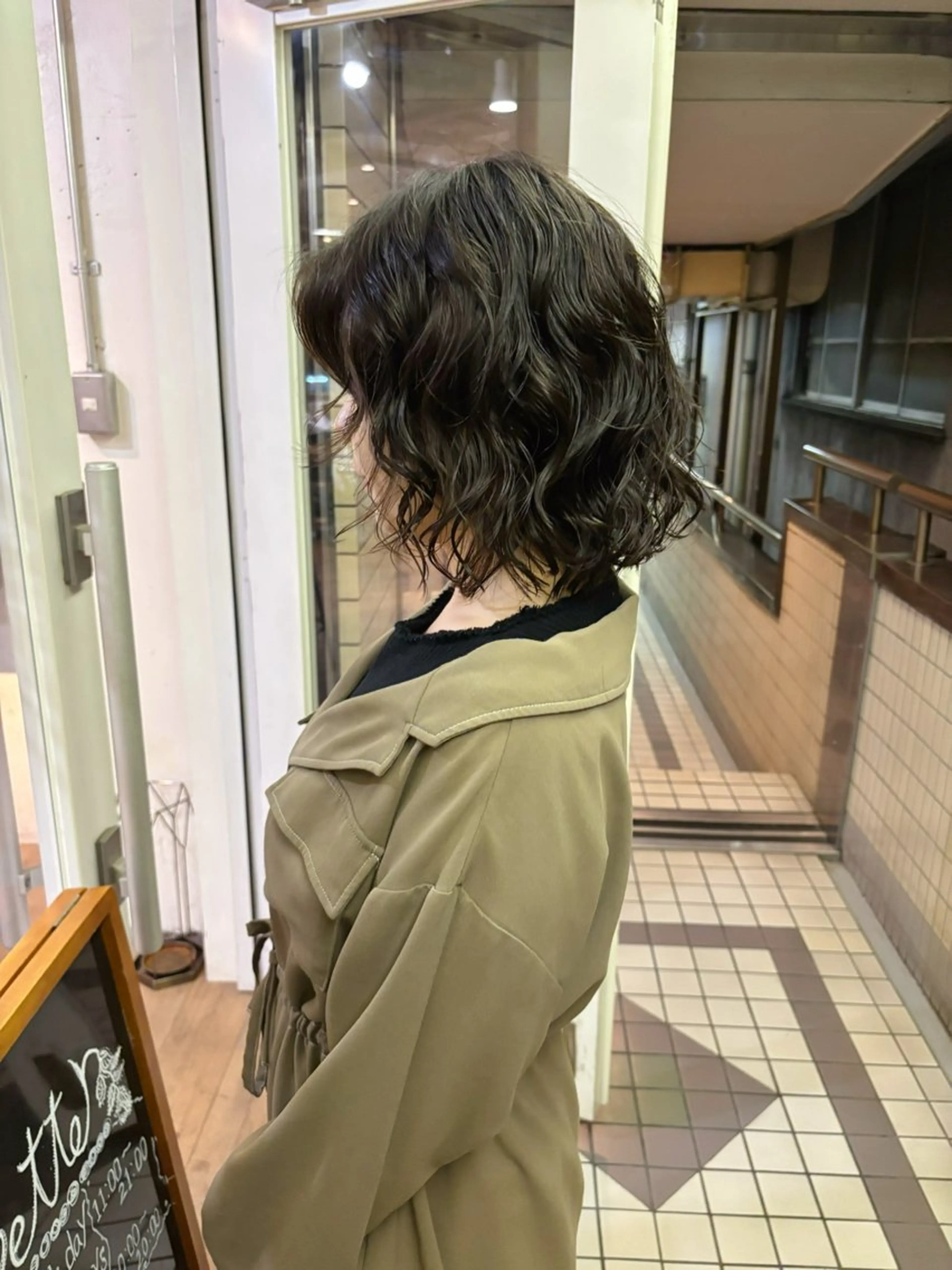 ミディアム パーマ カット パーマ トリートメント kaito パーマ募集！🔵のヘアスタイル