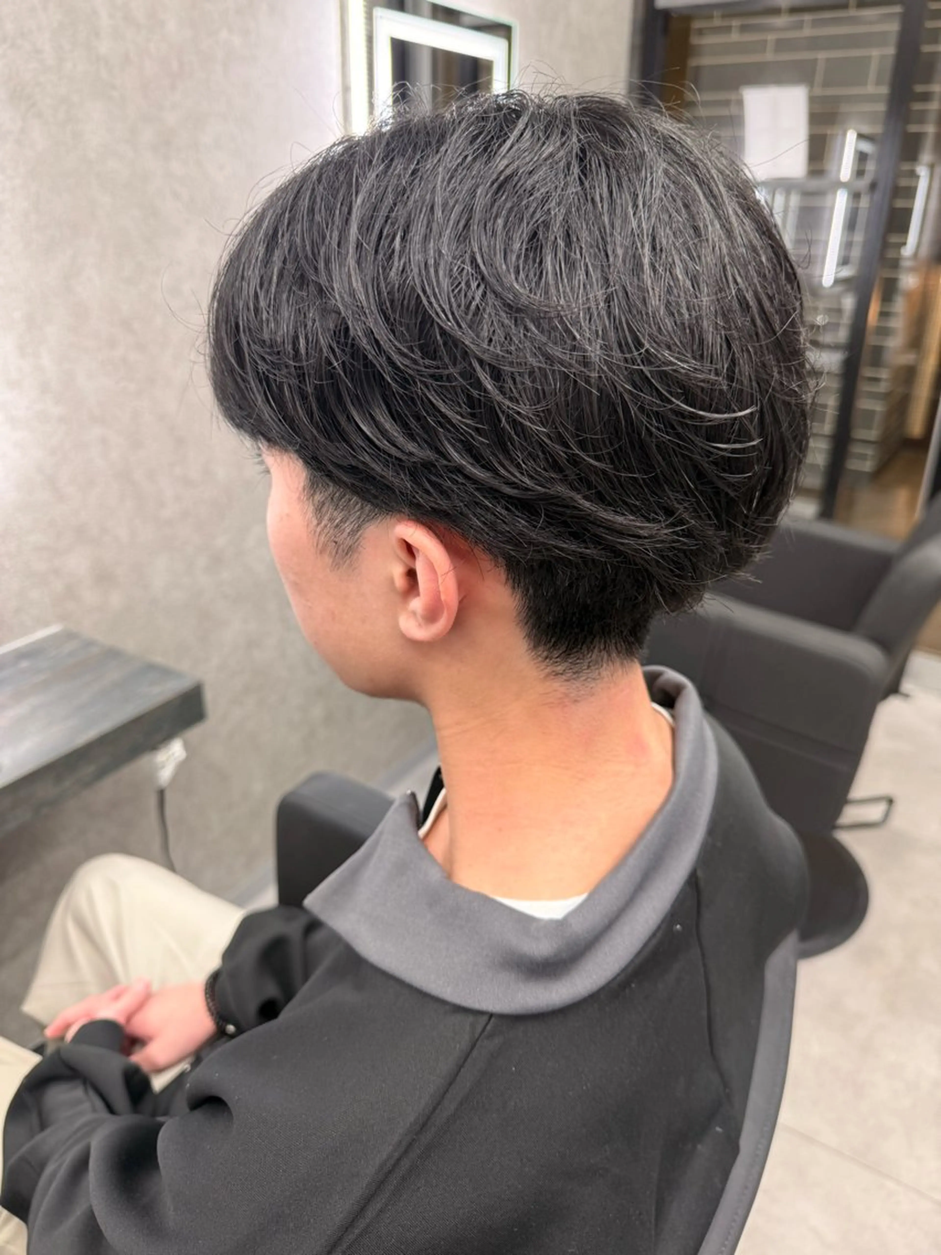 ミディアム 本田 春音のヘアスタイル