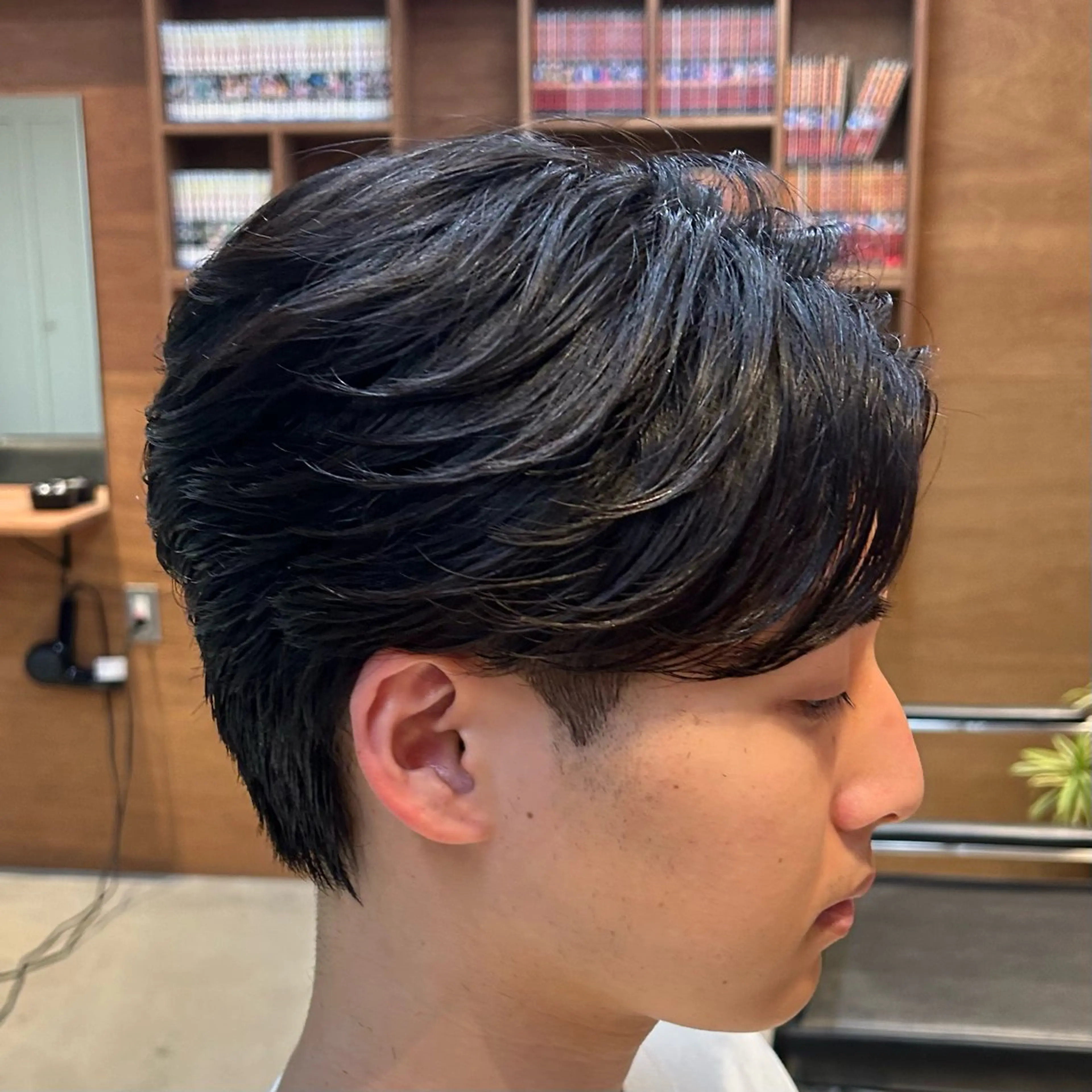 ショート パーマ メンズ メンズパーマ ニュアンスパーマ メンズパーマ✨️村越 雄斗のヘアスタイル