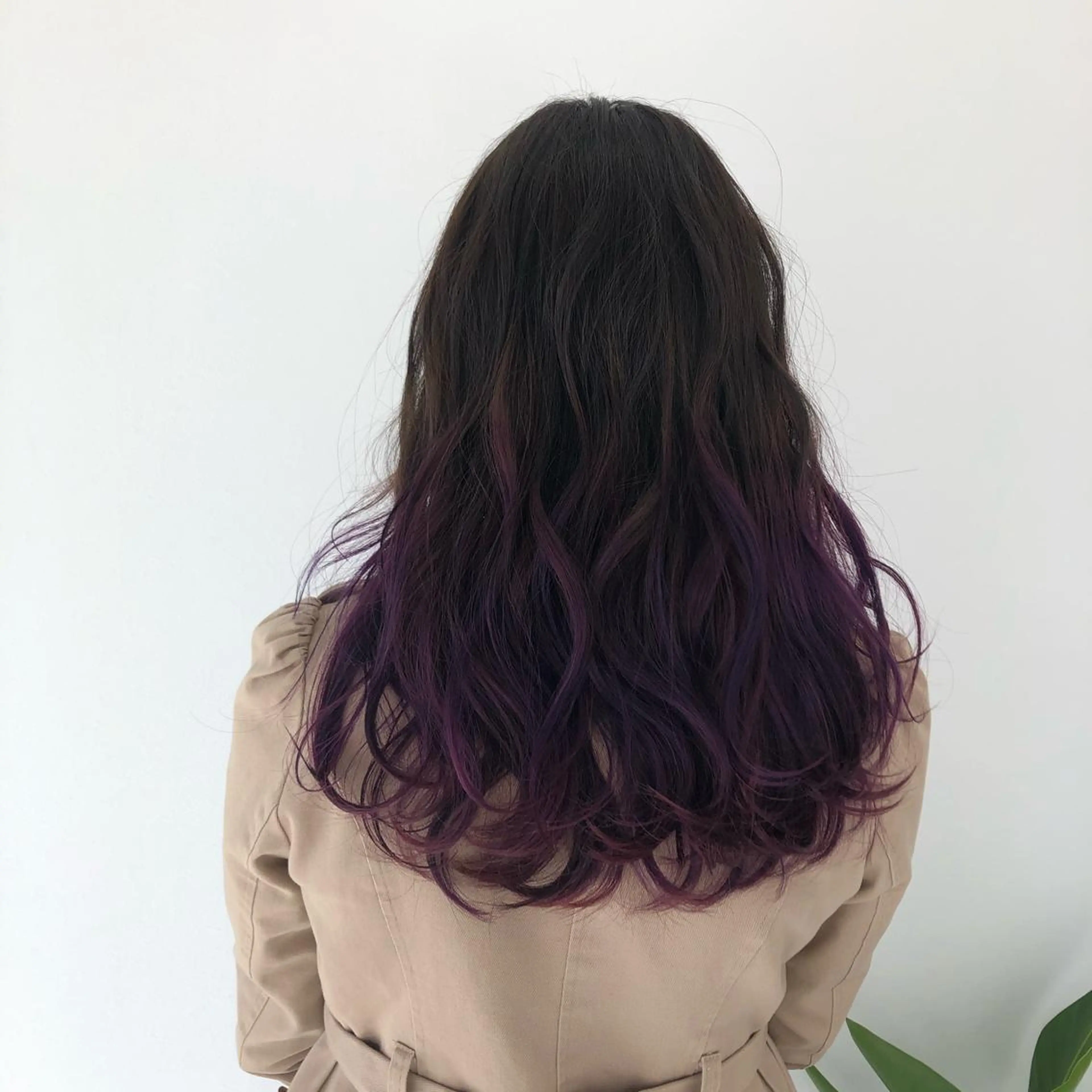 セミロング カラー ヘアアレンジ CREAPY所属・日向野 利菜のヘアスタイル