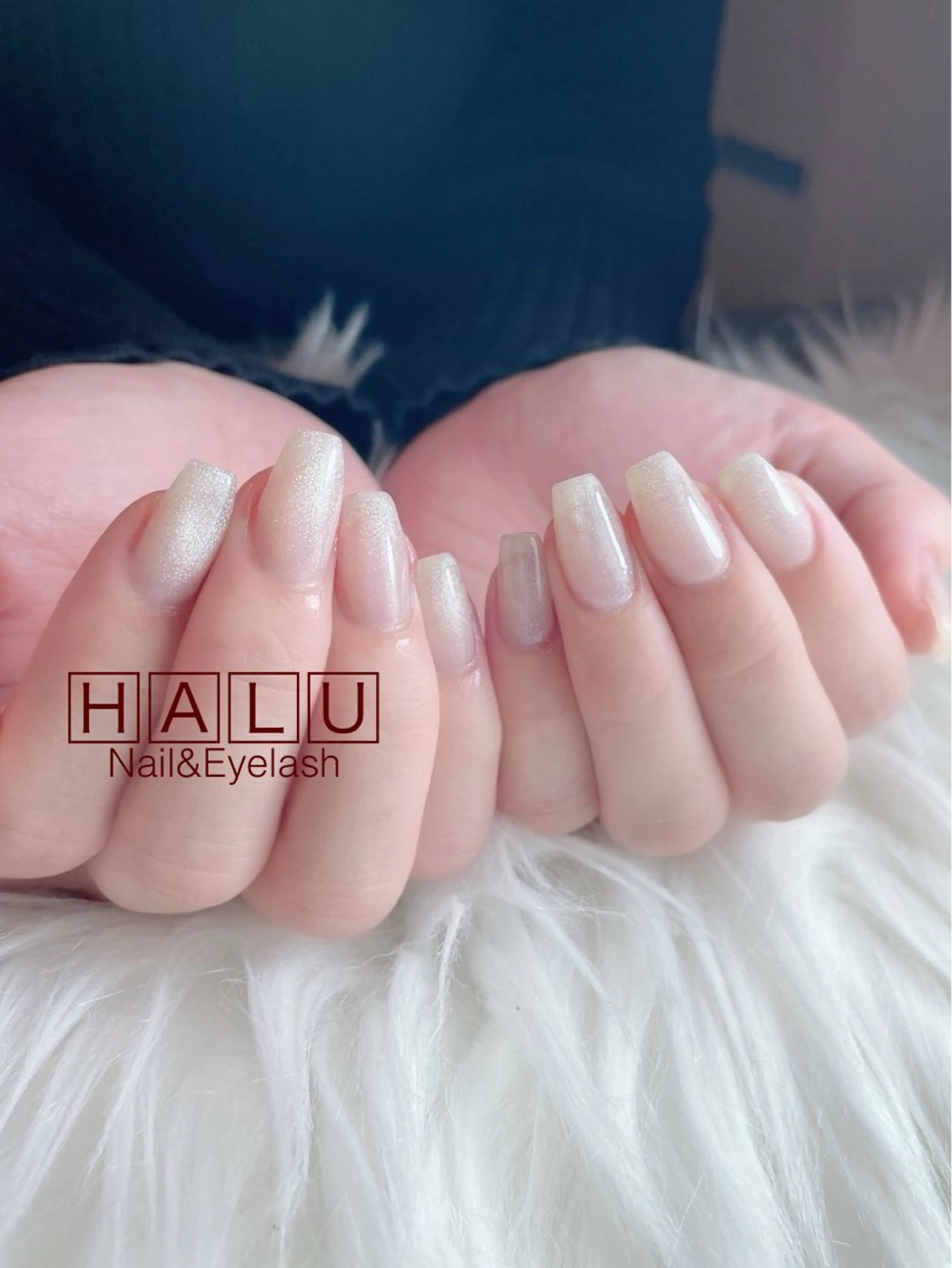 ネイル マグネットネイル オフィスネイル HALU ハルのネイルデザイン