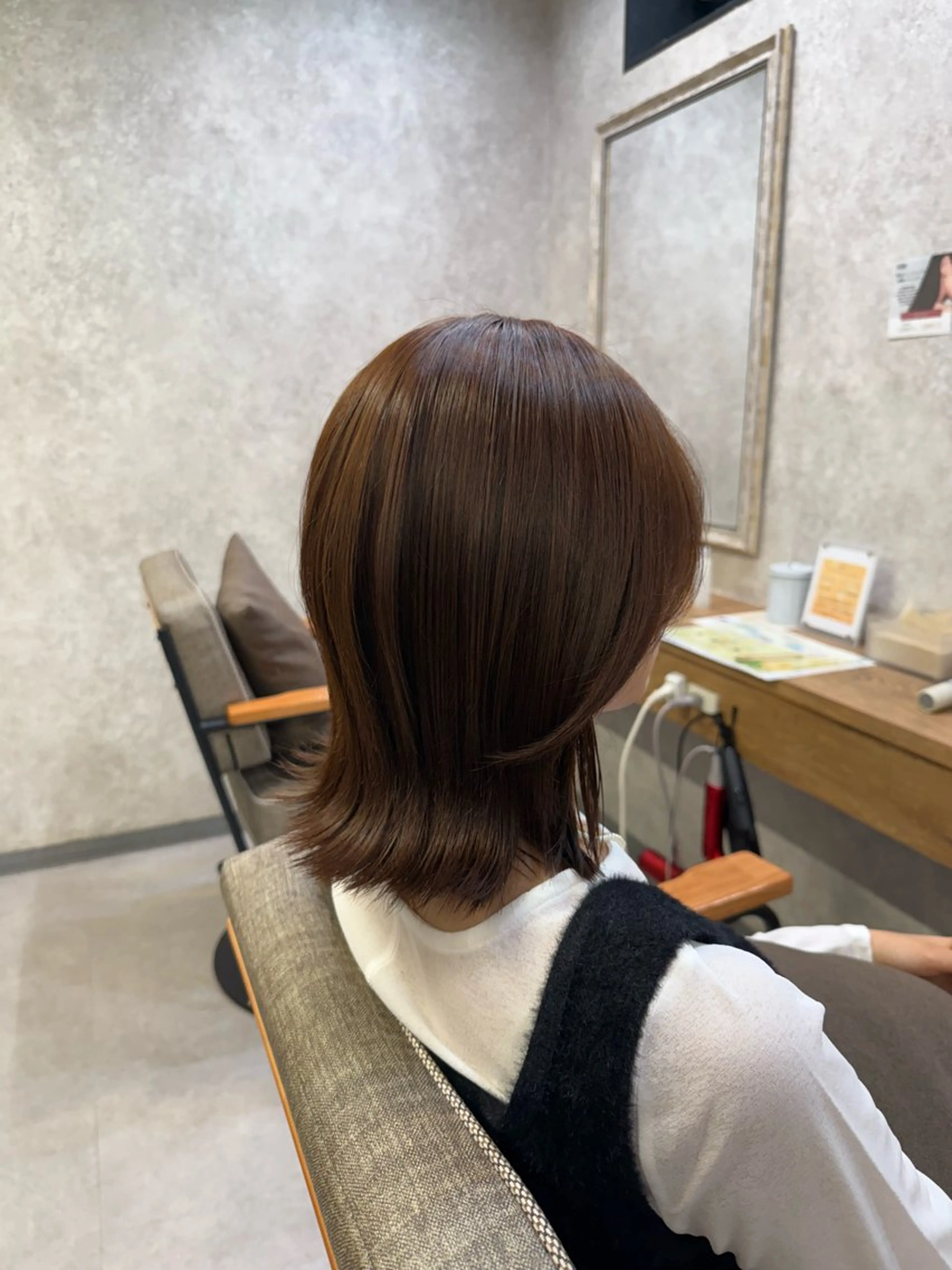 🎉営業終わり限定🎉カットカラー髪質改善💕の写真