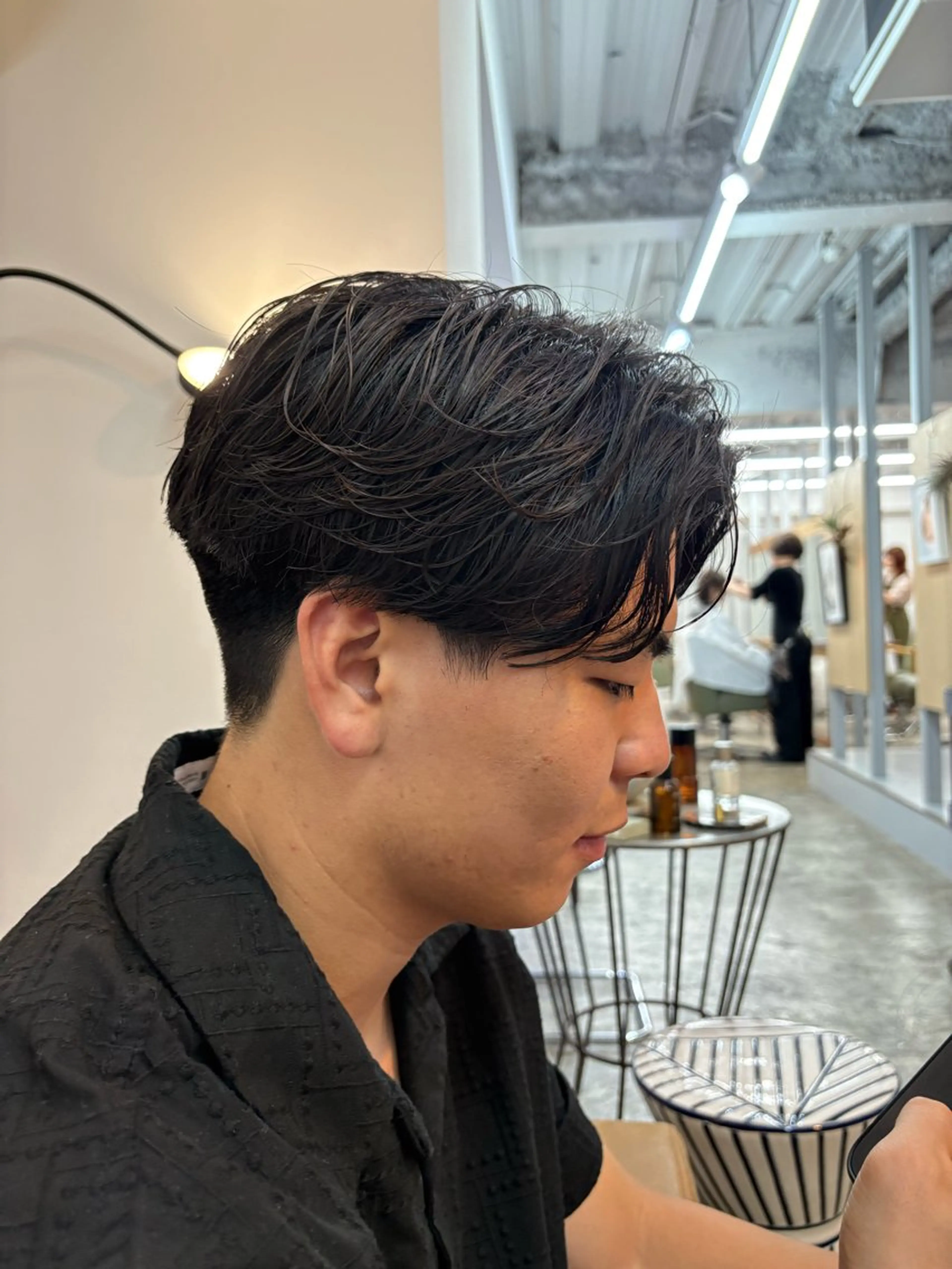 ショート パーマ メンズ メンズパーマ 金子 勇輔 メンズパーマ/心斎橋のヘアスタイル