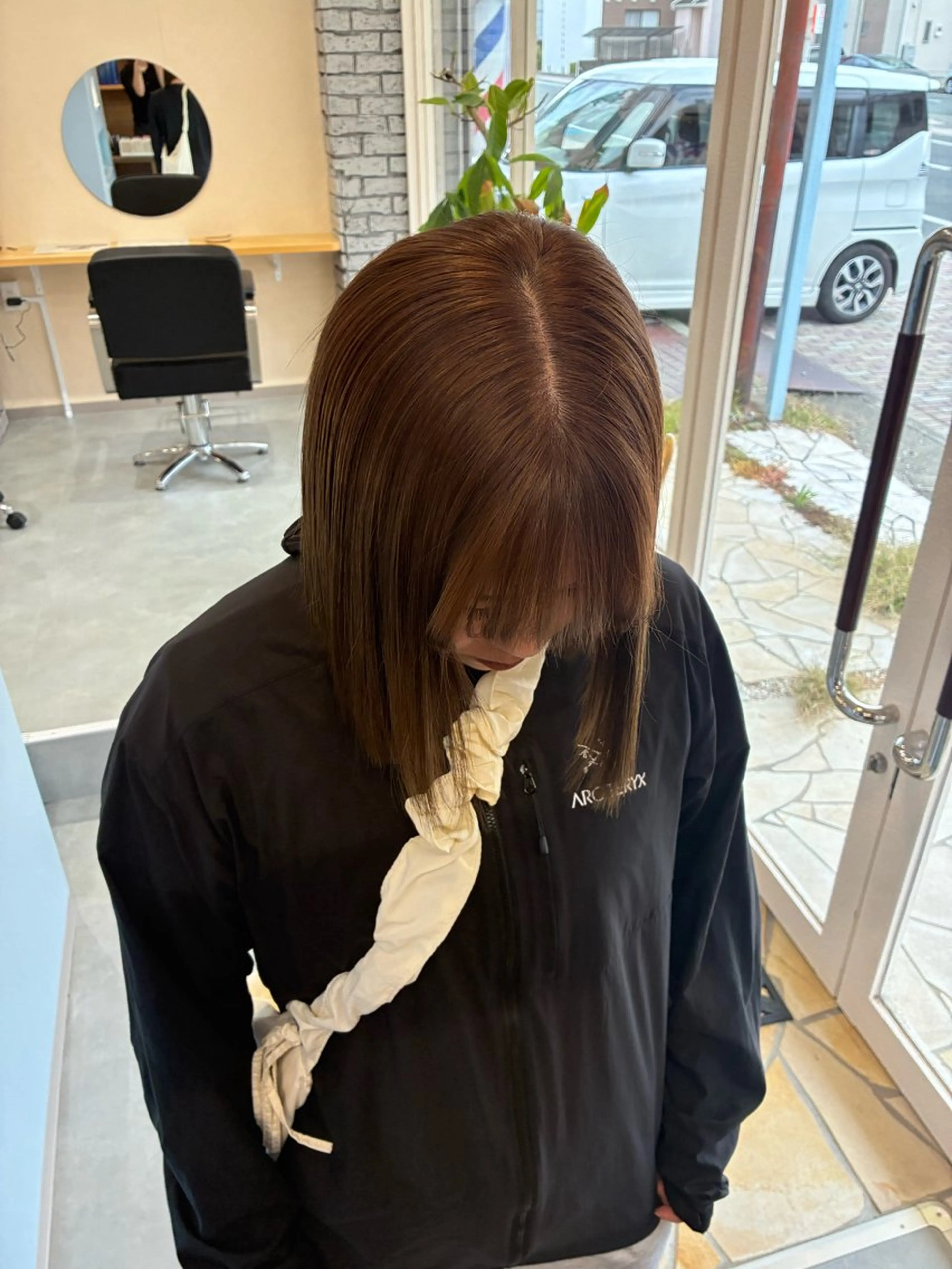 ショート ヘアカラー トリートメント suii.. yurinaのヘアスタイル