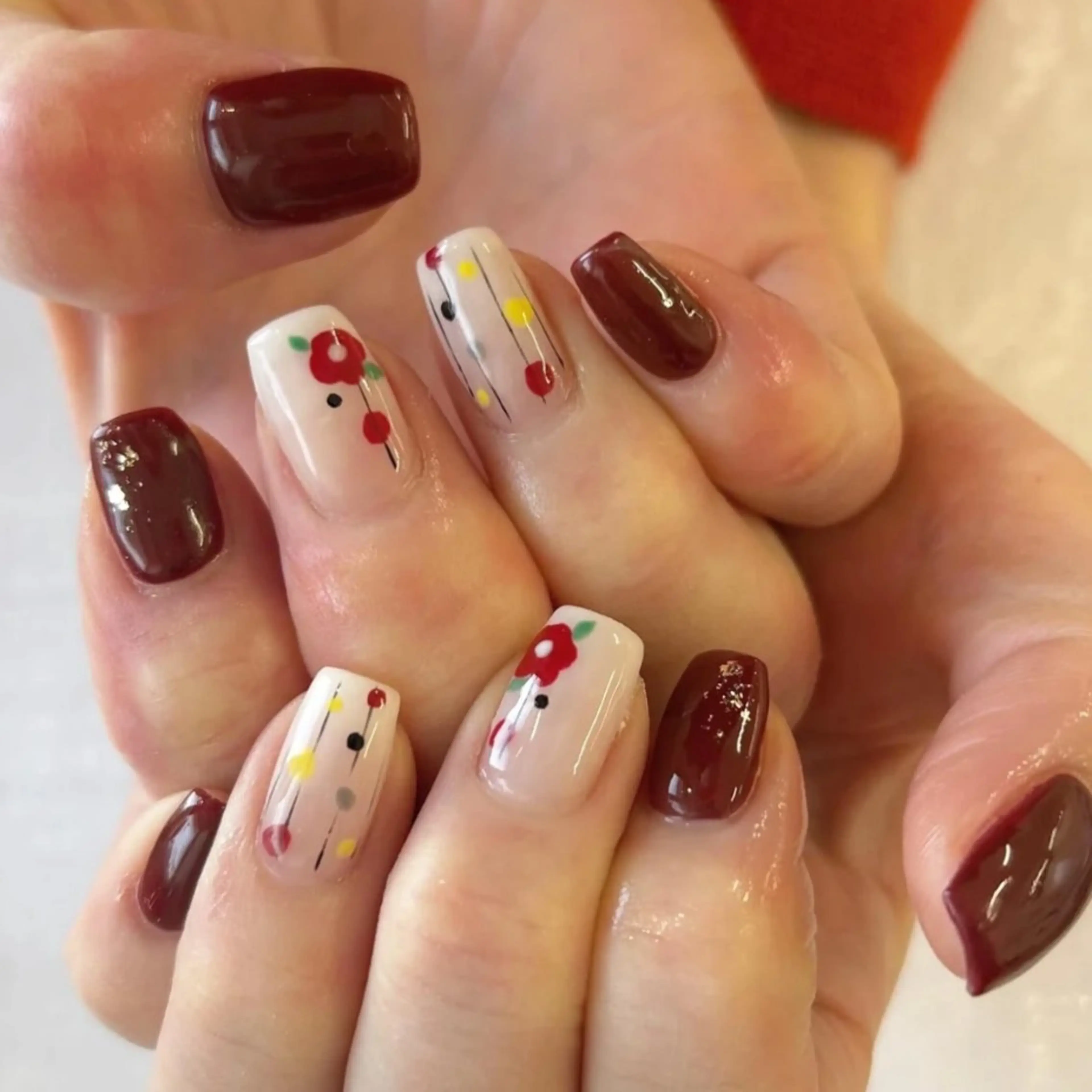 ネイル 冬ネイル ハンドネイル NAIL_ROOM_R所属・NAIL_ROOM Rのネイルデザイン