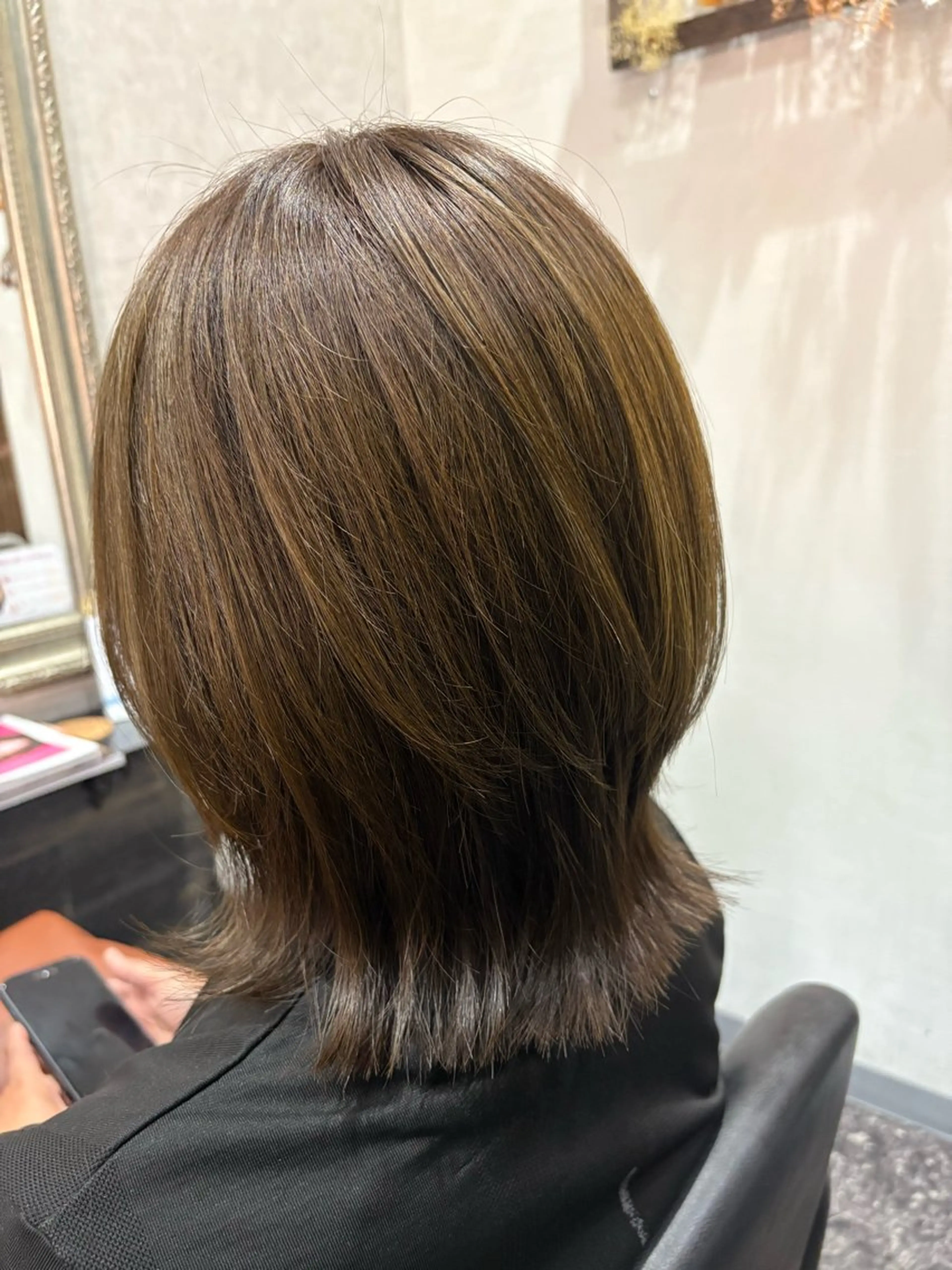 ミディアム ウルフカット N-PLANTS KOTOHAのヘアスタイル