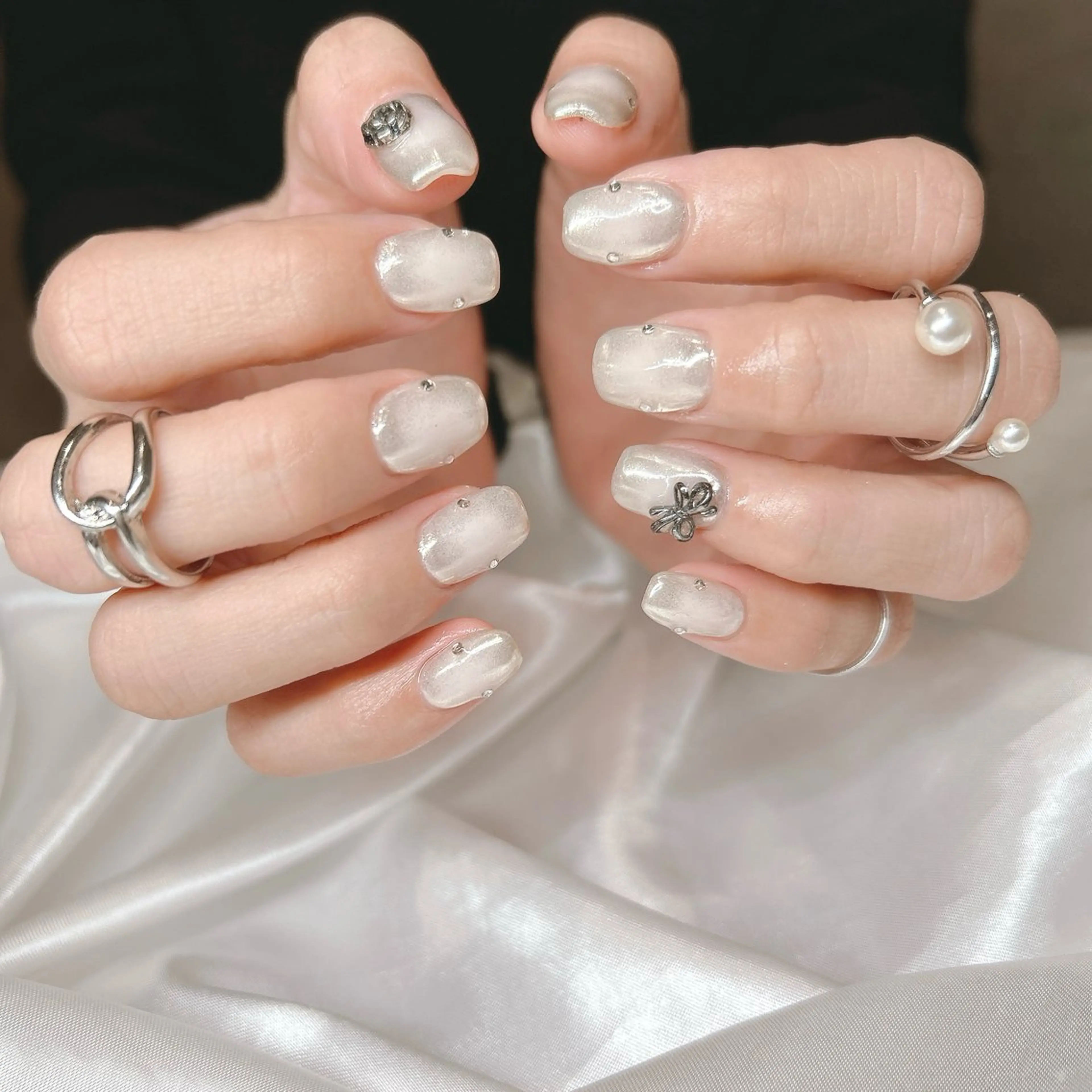 ネイル ハンドネイル junna ちょい個性派ネイルのネイルデザイン