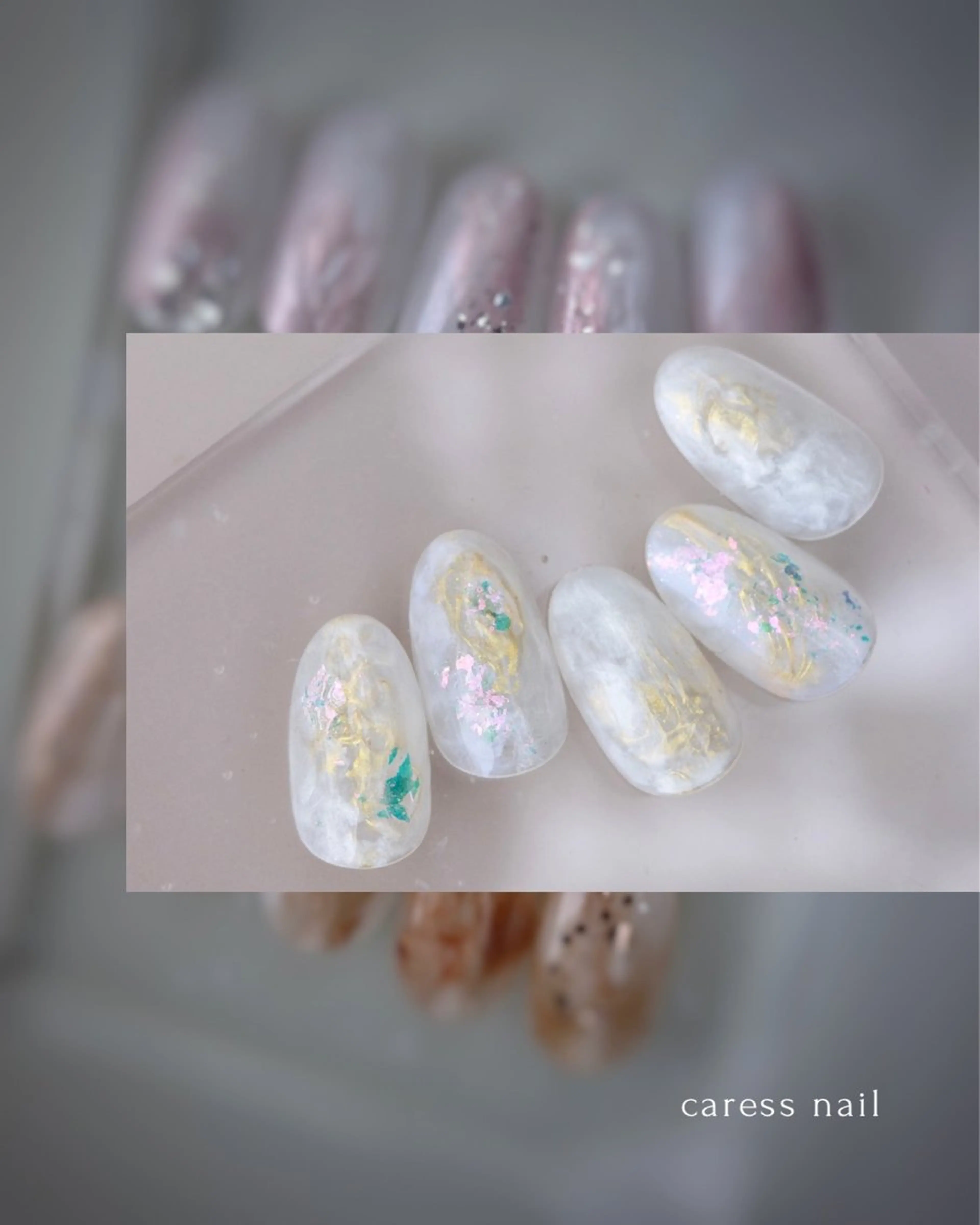 ネイル caress  nail カレスネイル　代々木上原所属・カレスネイル さいのネイルデザイン
