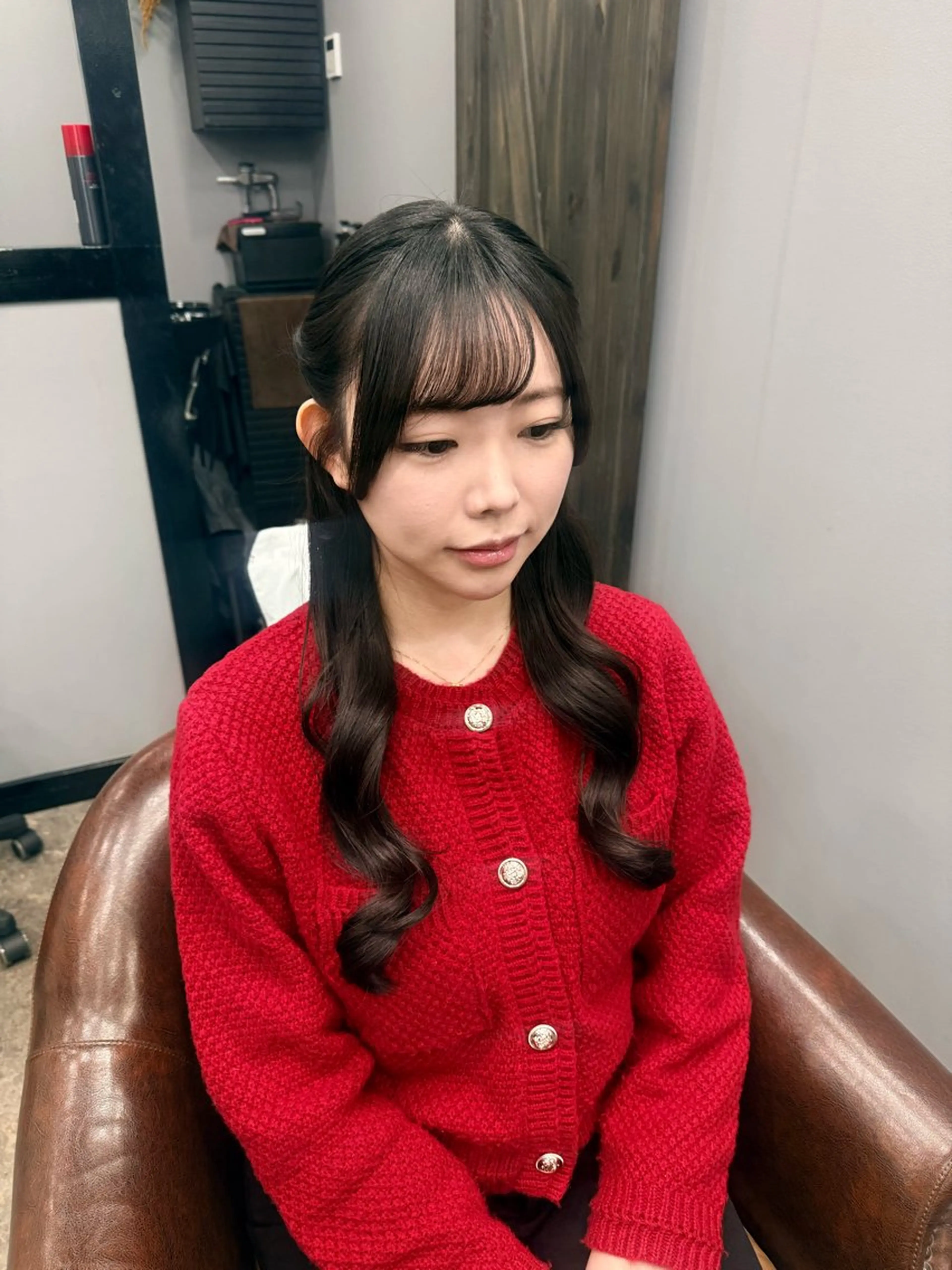 ロング カット ヘアセット misaki 🍒のヘアスタイル