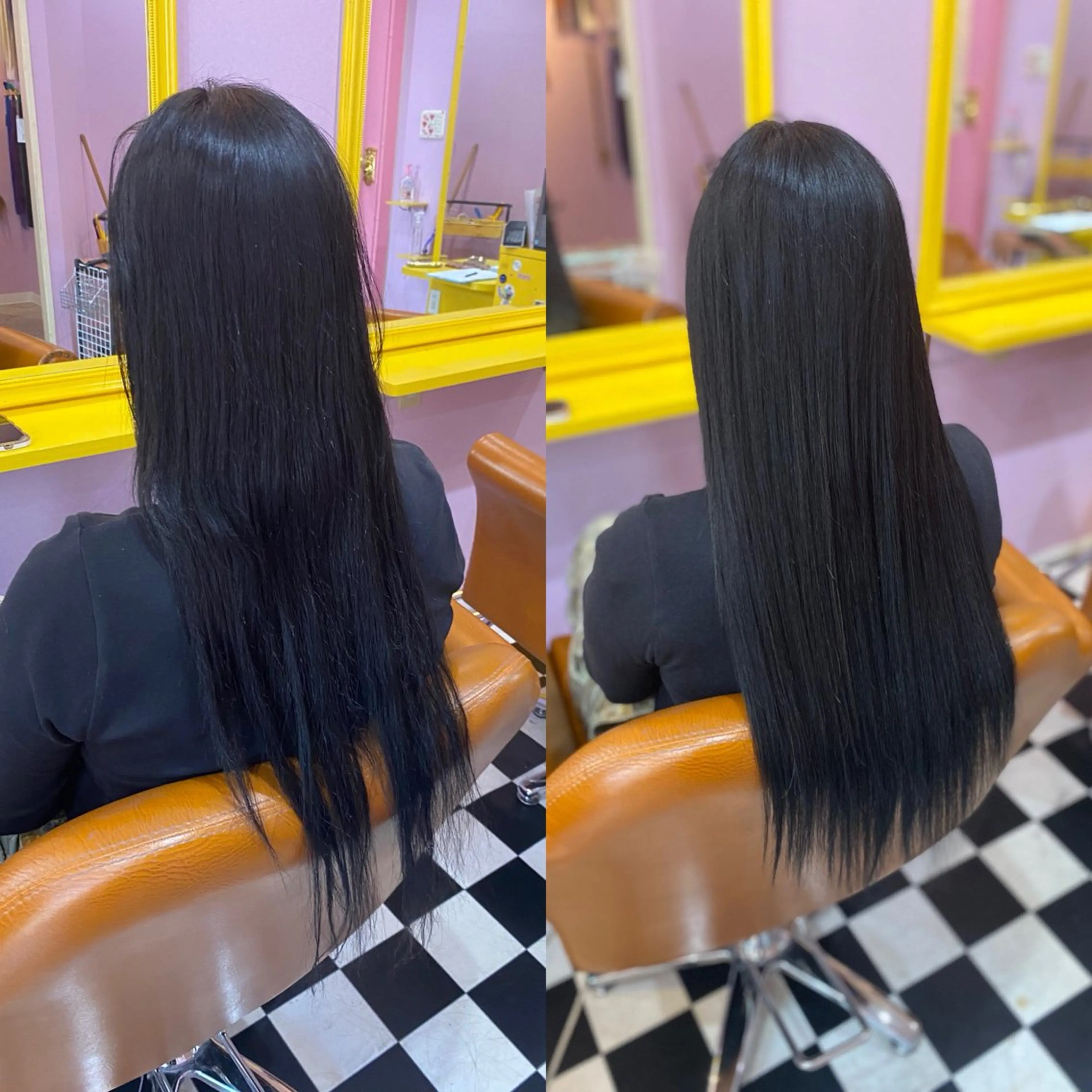 ロング エクステ チビ編み込みエクステ どぅ〜す/YUIのヘアスタイル