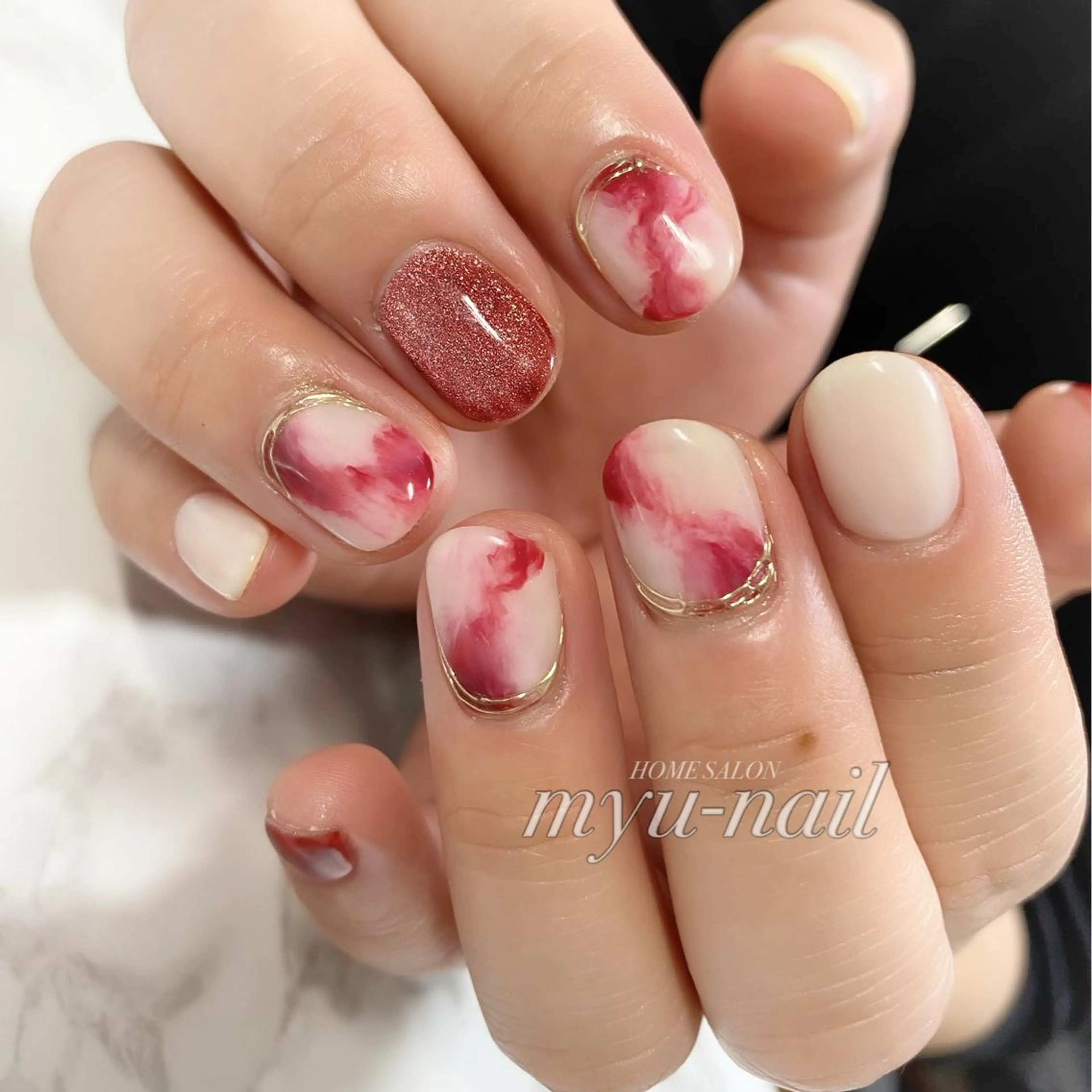 ネイル ホームサロン myu-nailのネイルデザイン