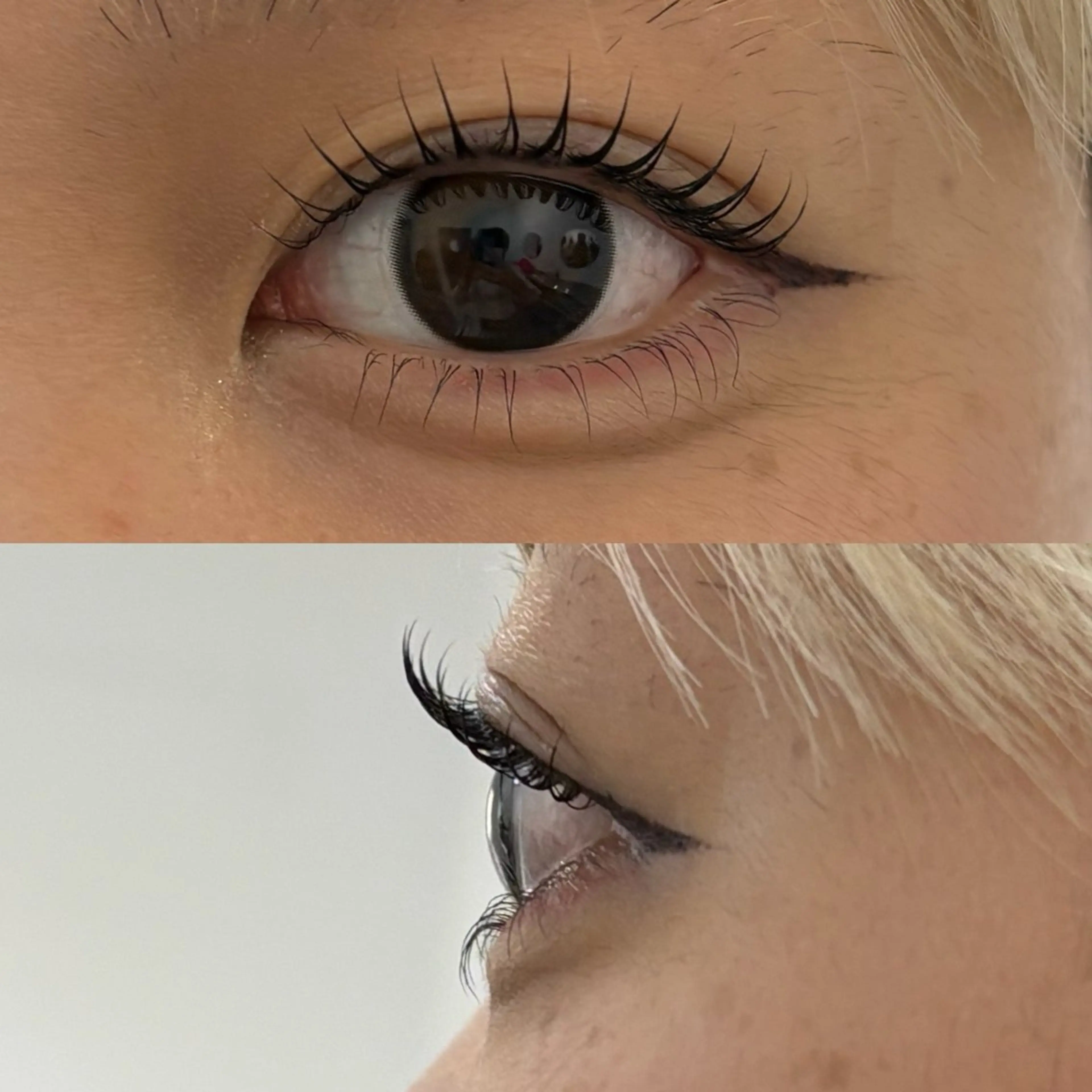 《上下まつ毛パーマ》アイシャンプー＋ケラチントリートメント込み👀🩵の写真