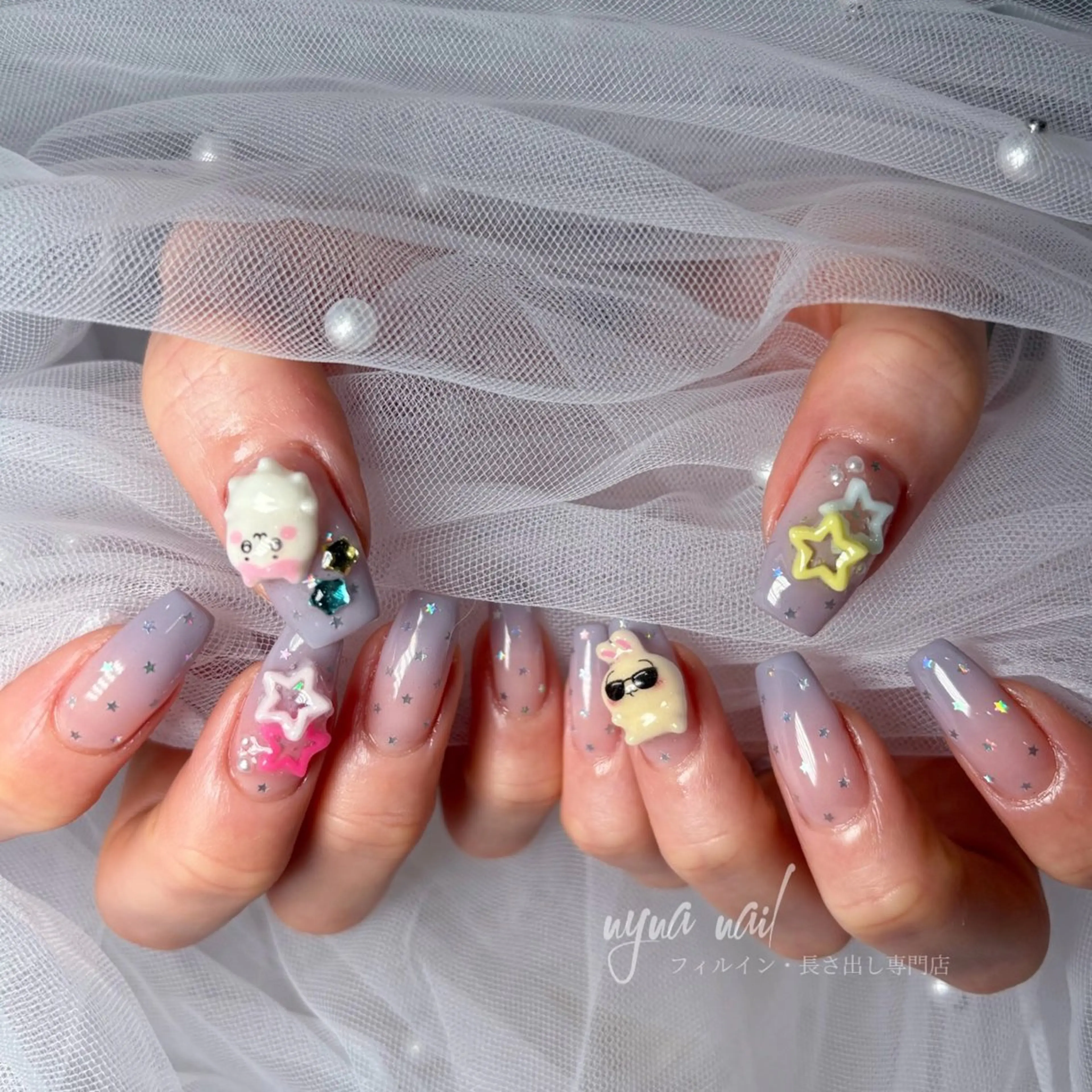 ネイル ハンドネイル Y U K Iのネイルデザイン