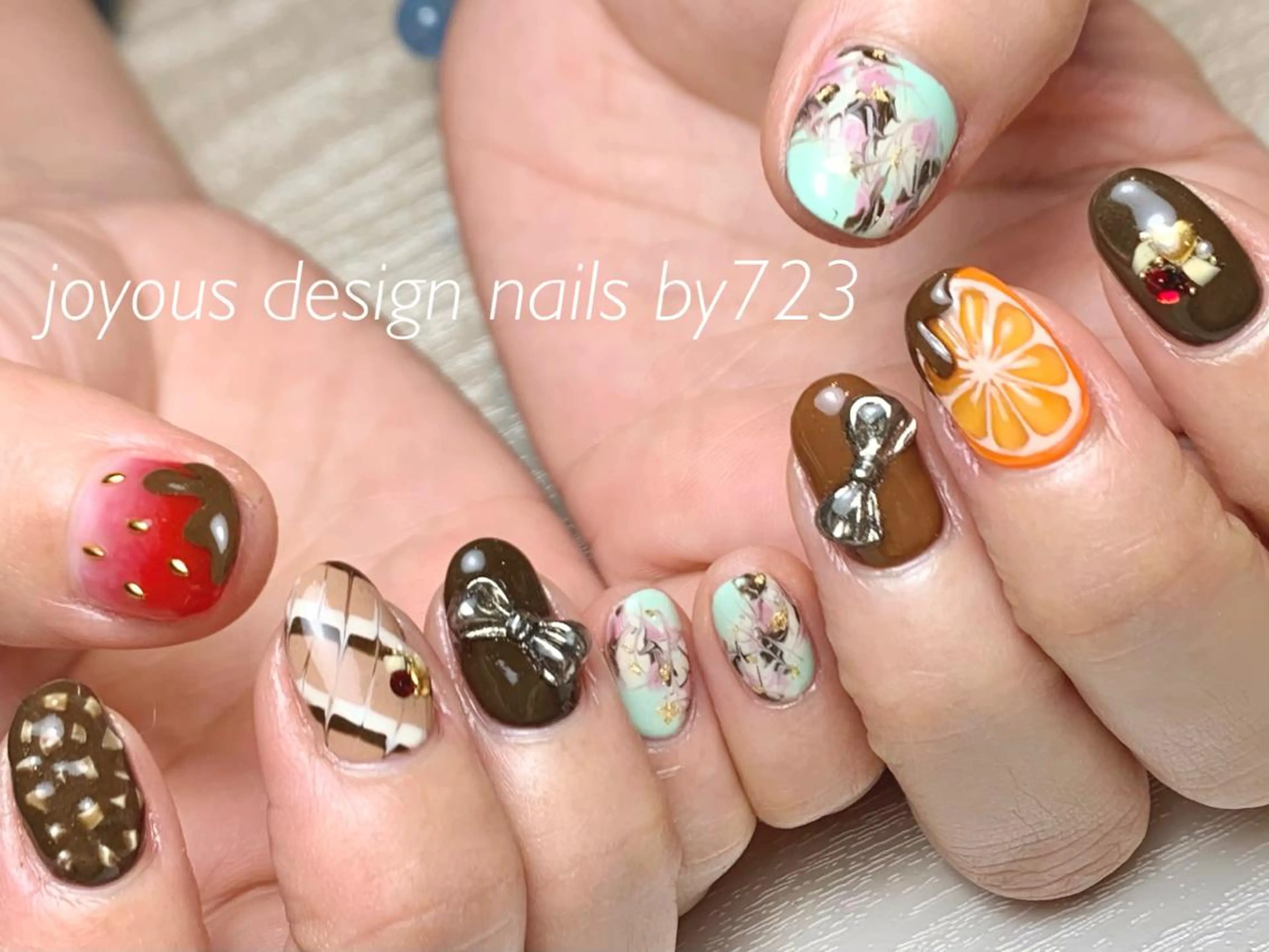 ネイル ハンドネイル jdn natsumiのネイルデザイン