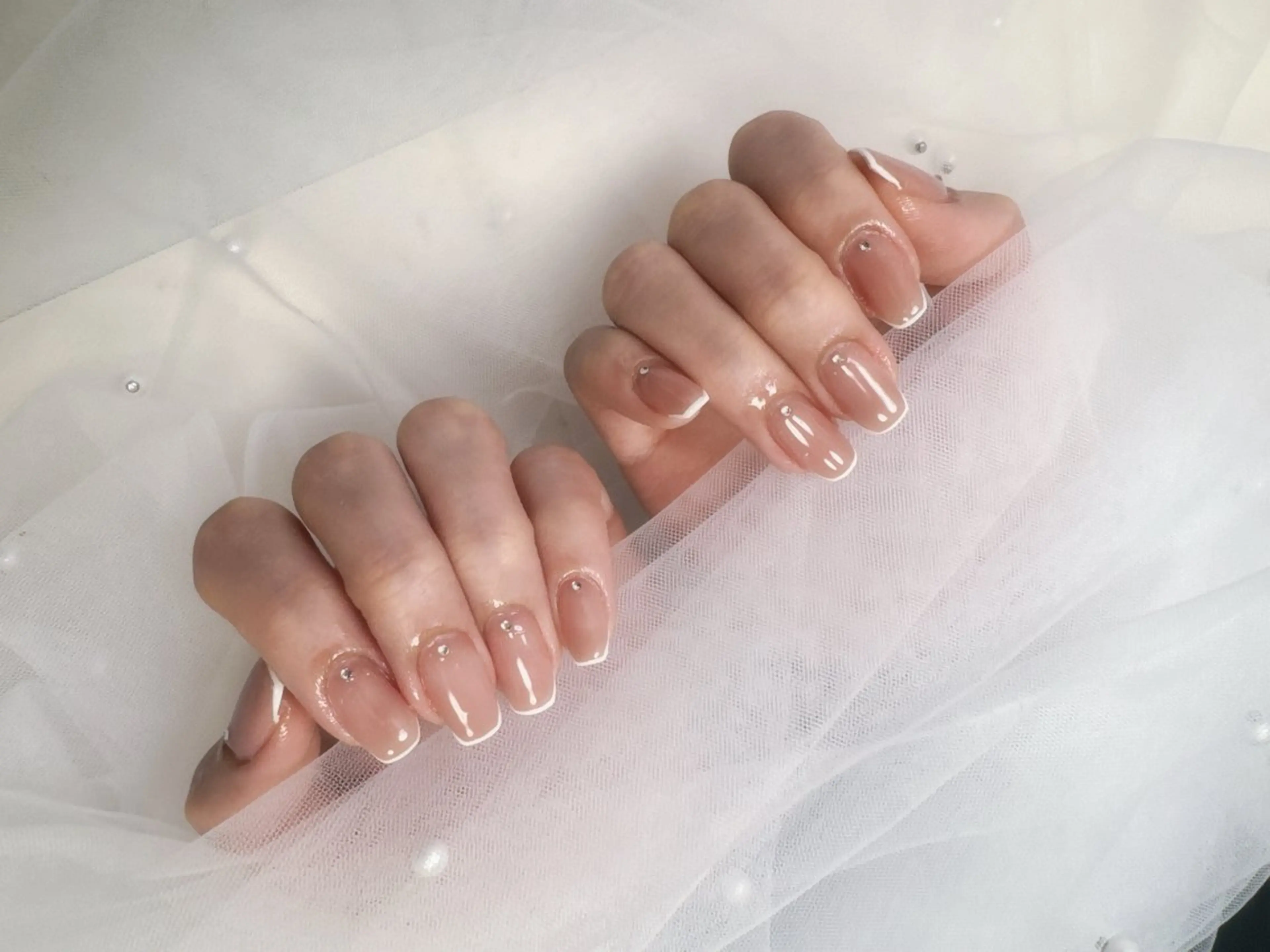 ネイル 成人式 ジェルネイル ハート キラキラネイル マグネットネイル ハンドネイル Queeens nailのネイルデザイン