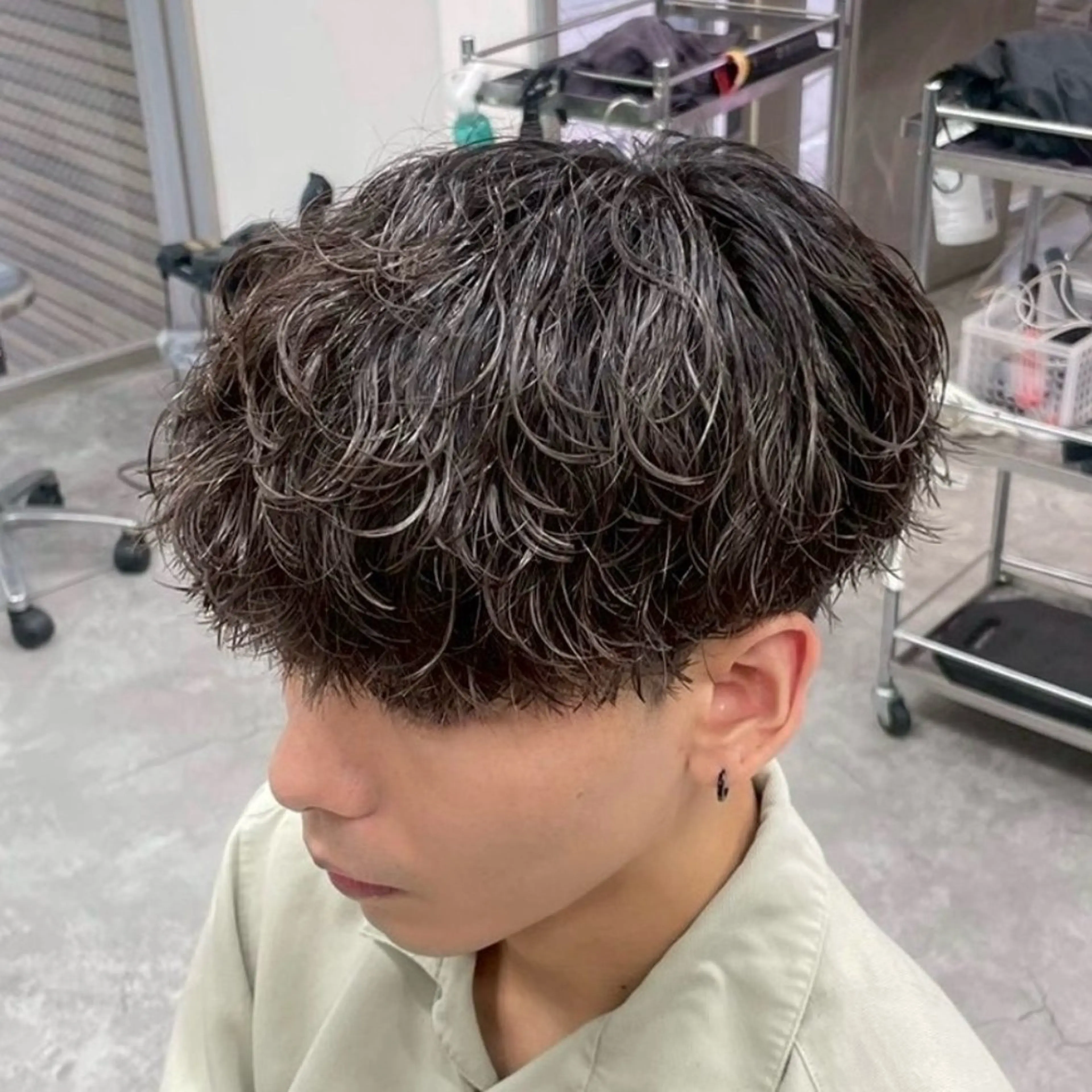 パーマ メンズ ♠️メンズ特化 hana♠️のヘアスタイル