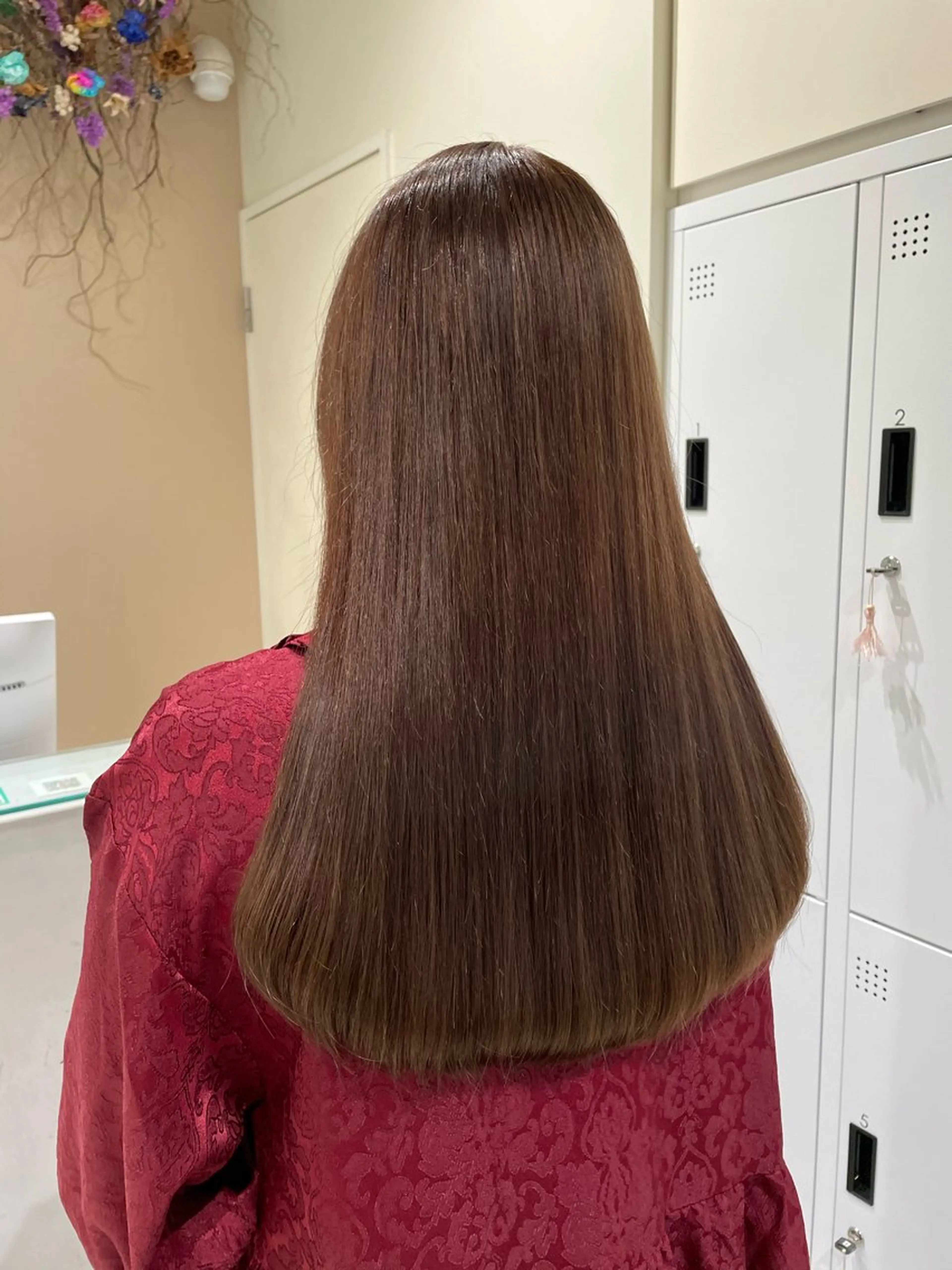 ロング カラー ブリーチなしWカラー 暖色カラー/mayuのヘアスタイル