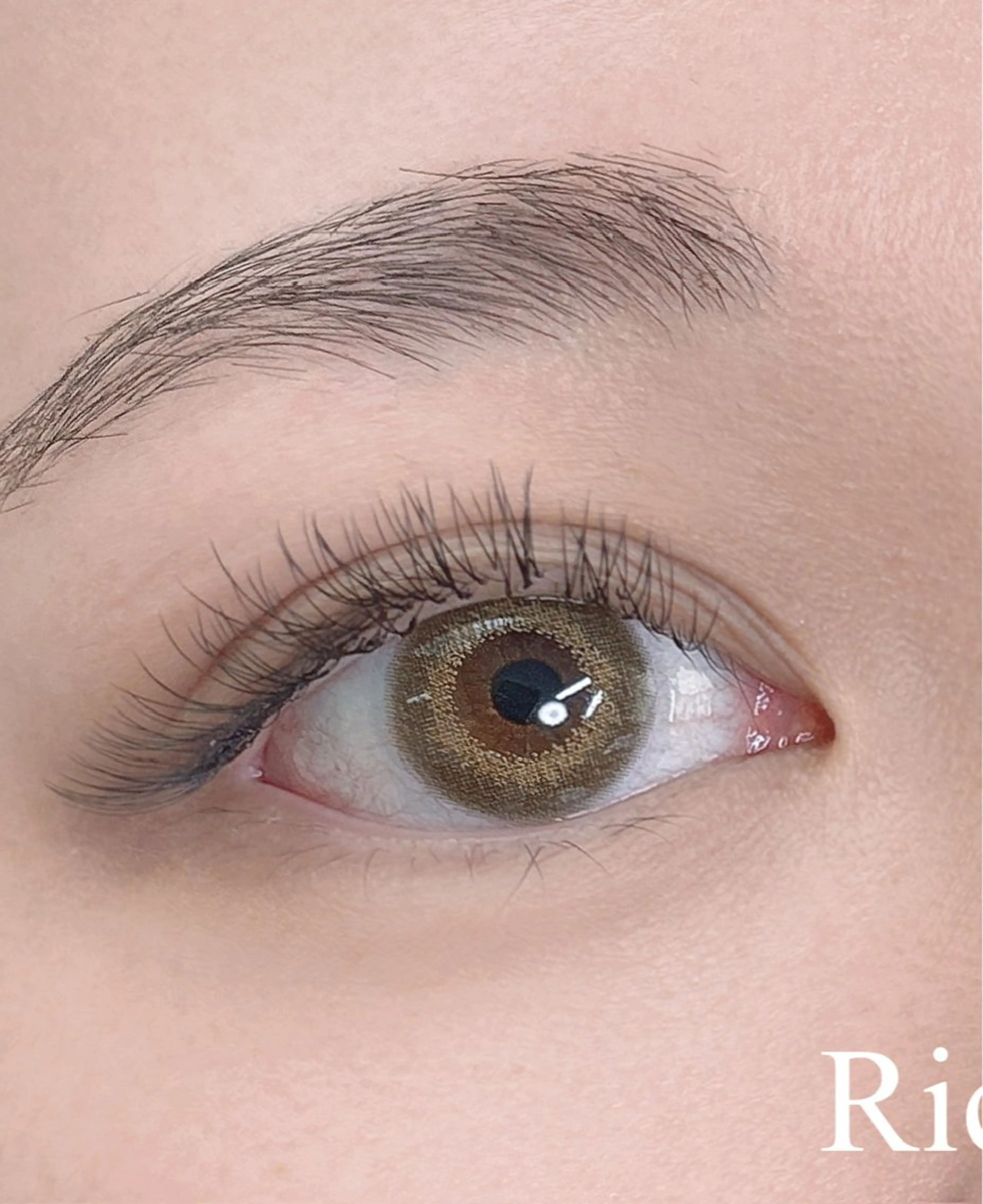 マツエク・マツパ フラットラッシュ Richel所属・Richel常田 歩のマツエク・マツパデザイン