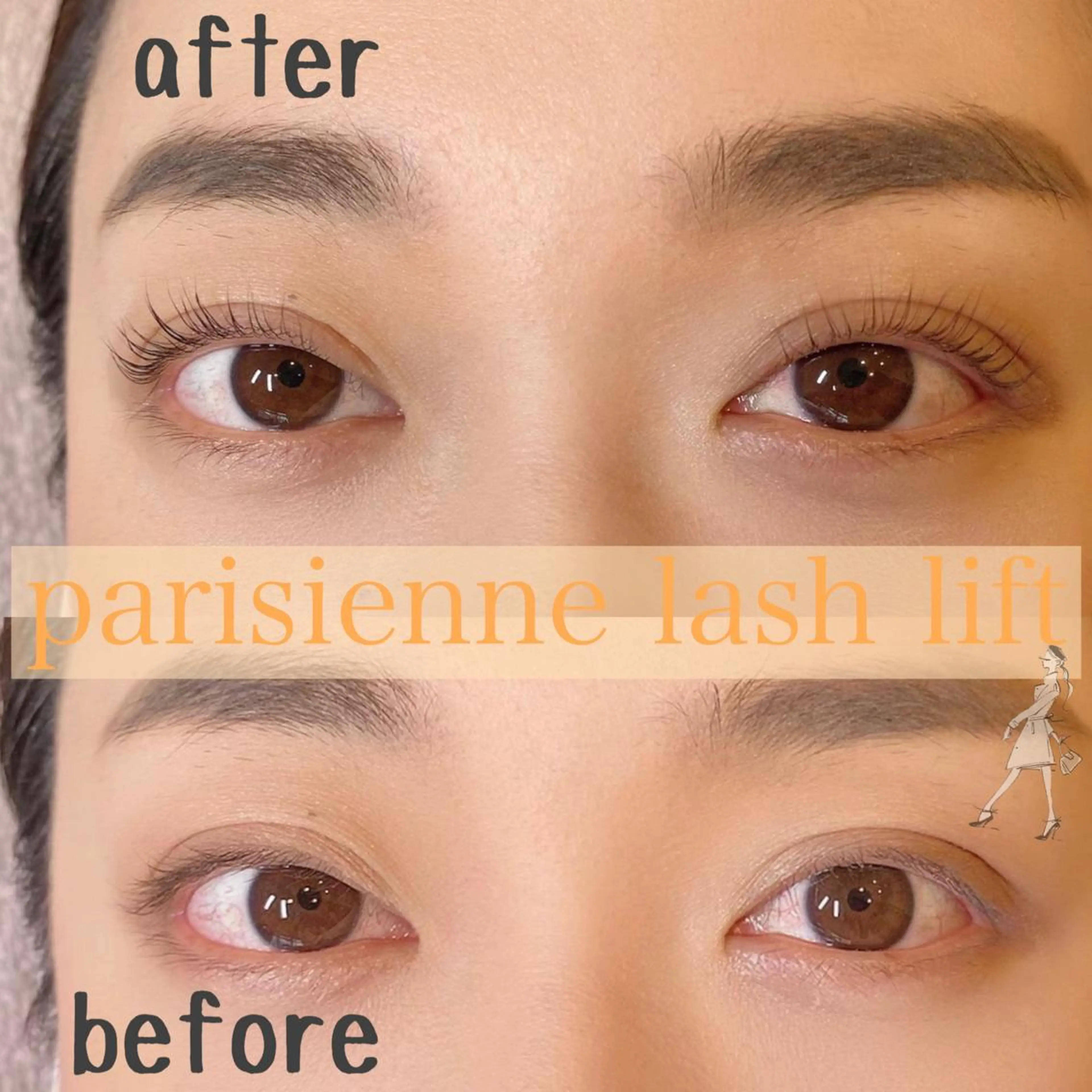 マツエク・マツパ パリジェンヌラッシュリフト （muro by mieux）bloom  lash所属・☆ sakiのマツエク・マツパデザイン