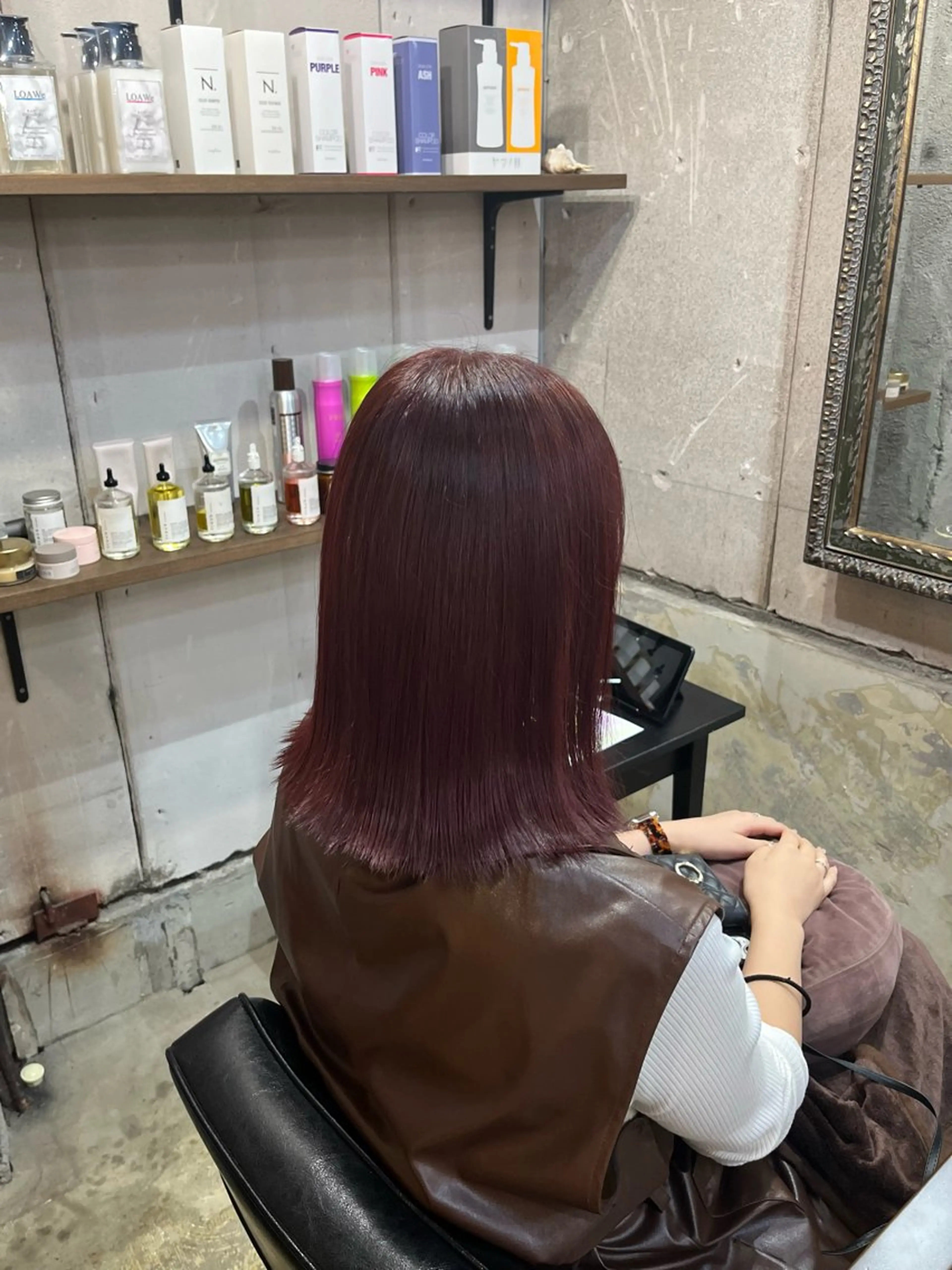 ミディアム カラーモデル募集🎀 下北沢/カナデのヘアスタイル