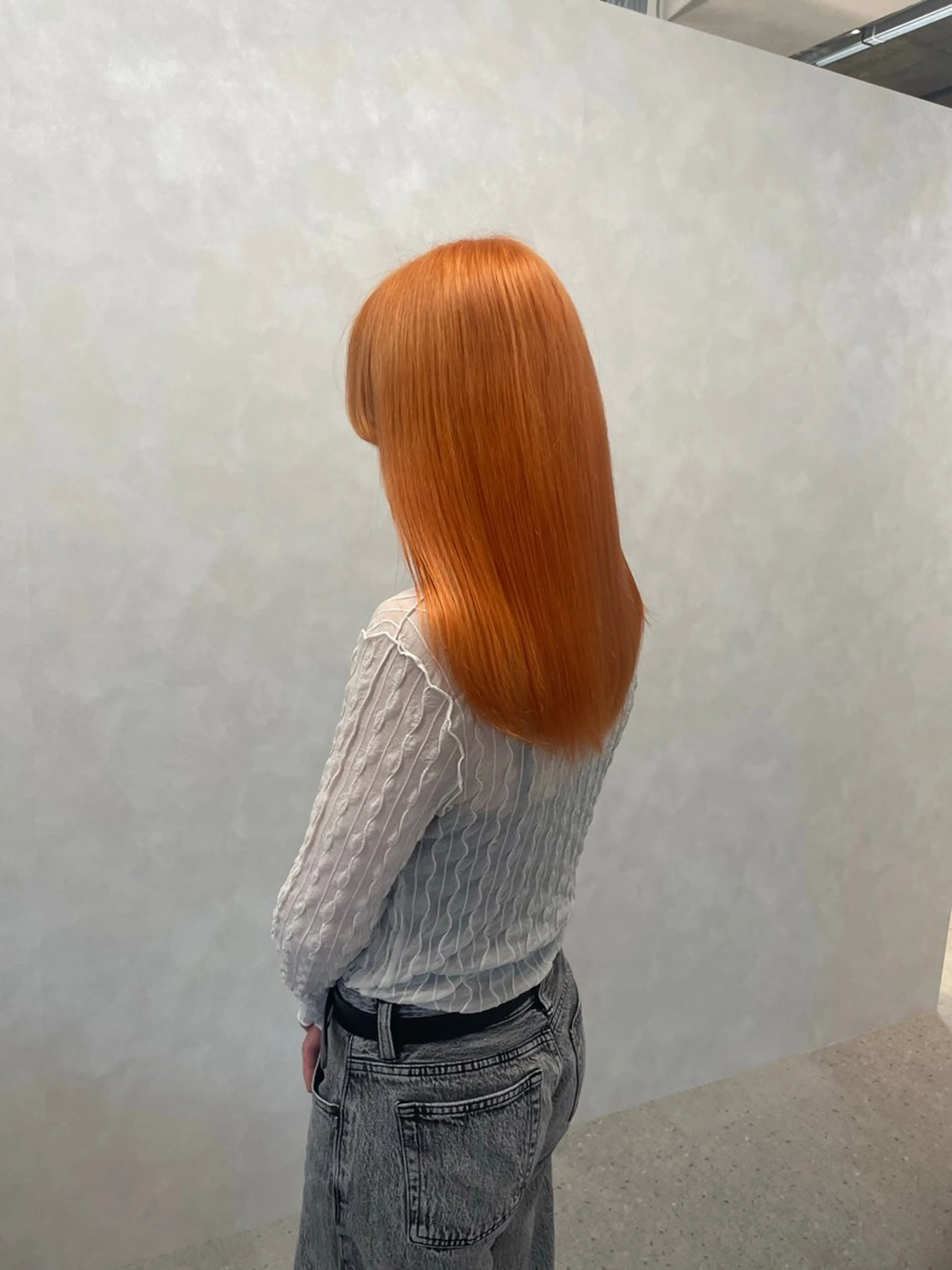 ミディアム カラー ミウラ サクラコのヘアスタイル