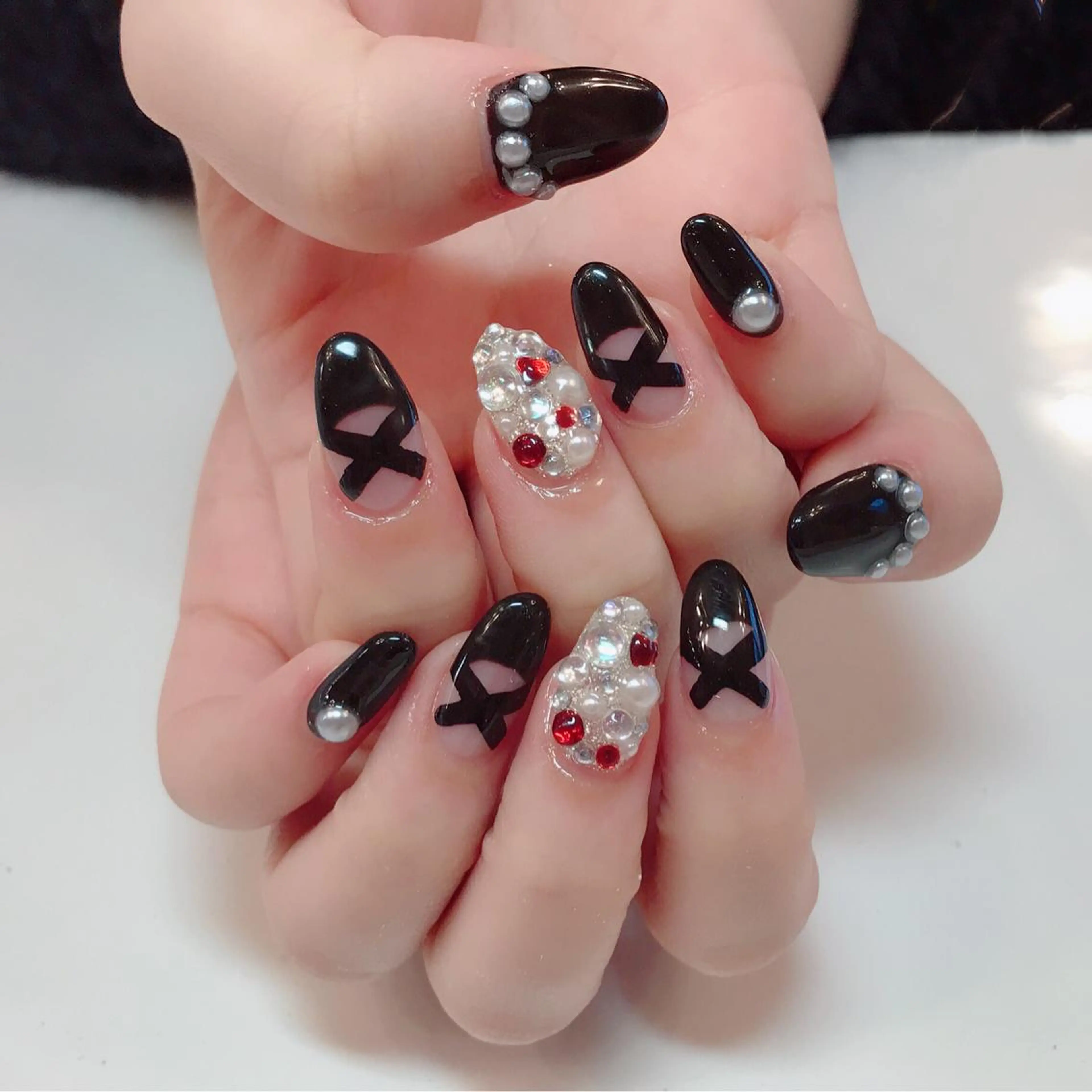 カラー ネイル Q Free nailsのネイルデザイン