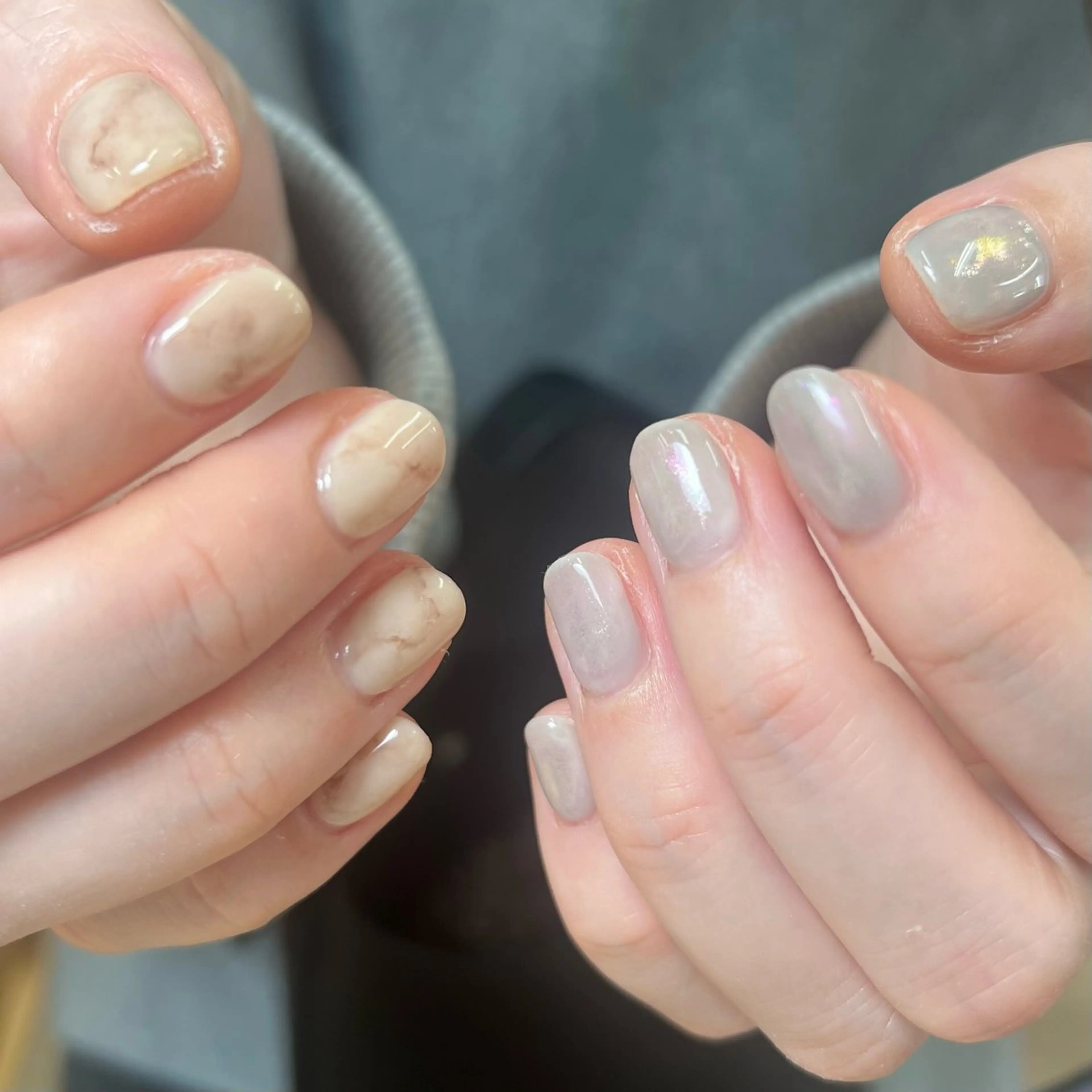 ネイル ハンドネイル nuás nailのネイルデザイン
