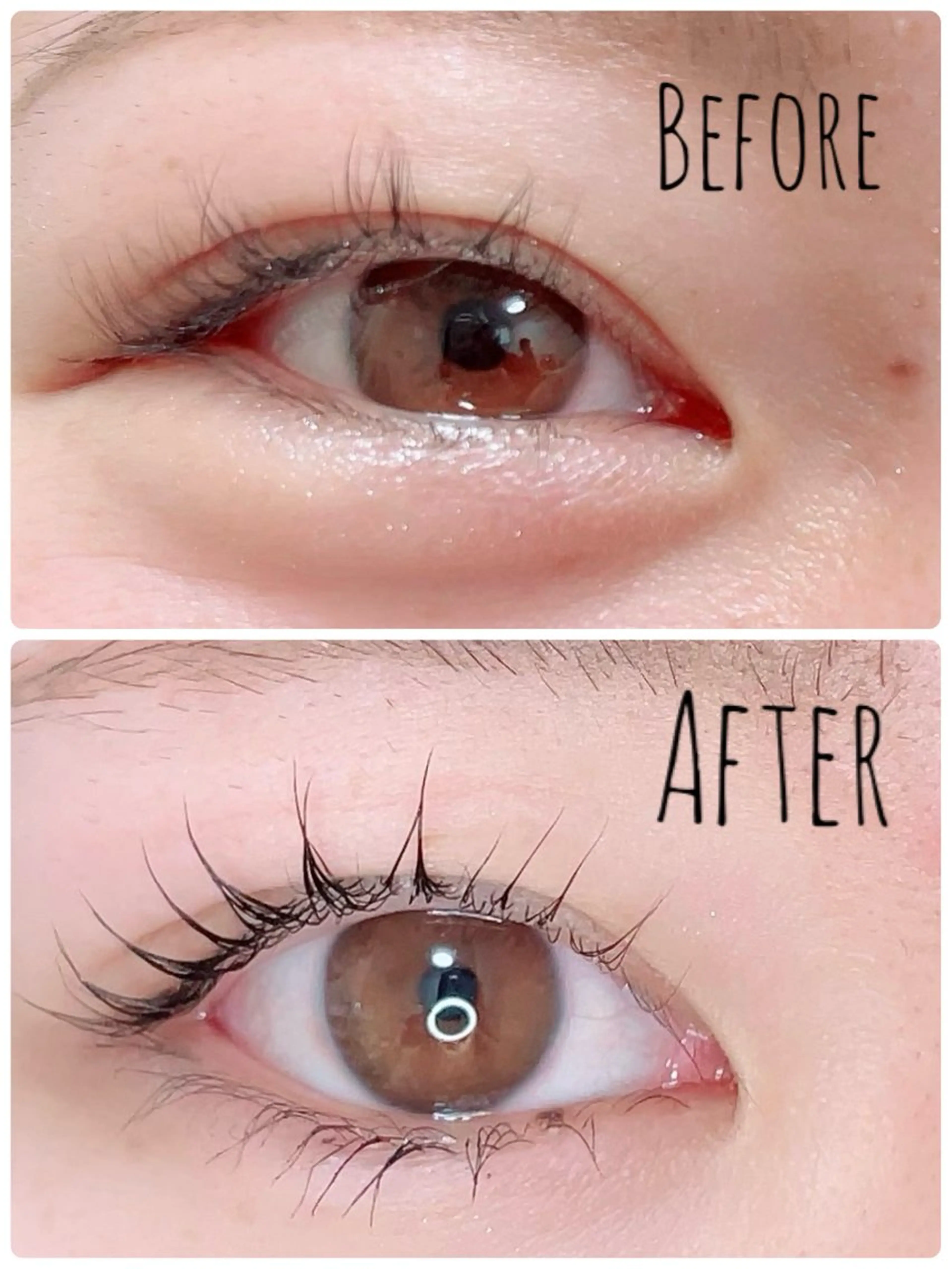 マツエク・マツパ 一重×まつ毛パーマ La voile 村瀬朱香のマツエク・マツパデザイン