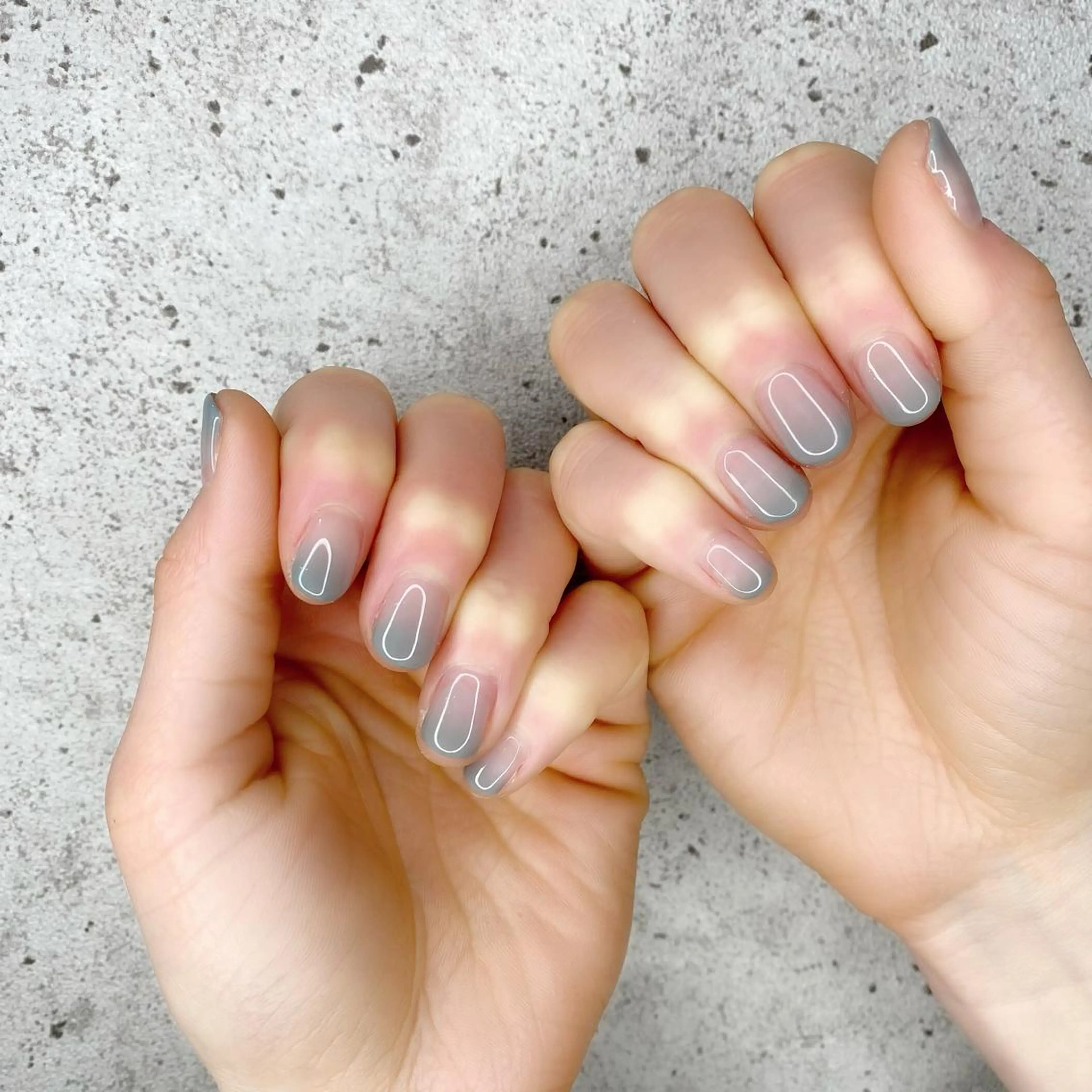 ショート カラー パーマ ヘアアレンジ メンズ キッズ ネイル マツエク・マツパ アイブロウ グラデーションカラー ナチュラル グラデーション シンプルネイル Salon Ｋのネイルデザイン