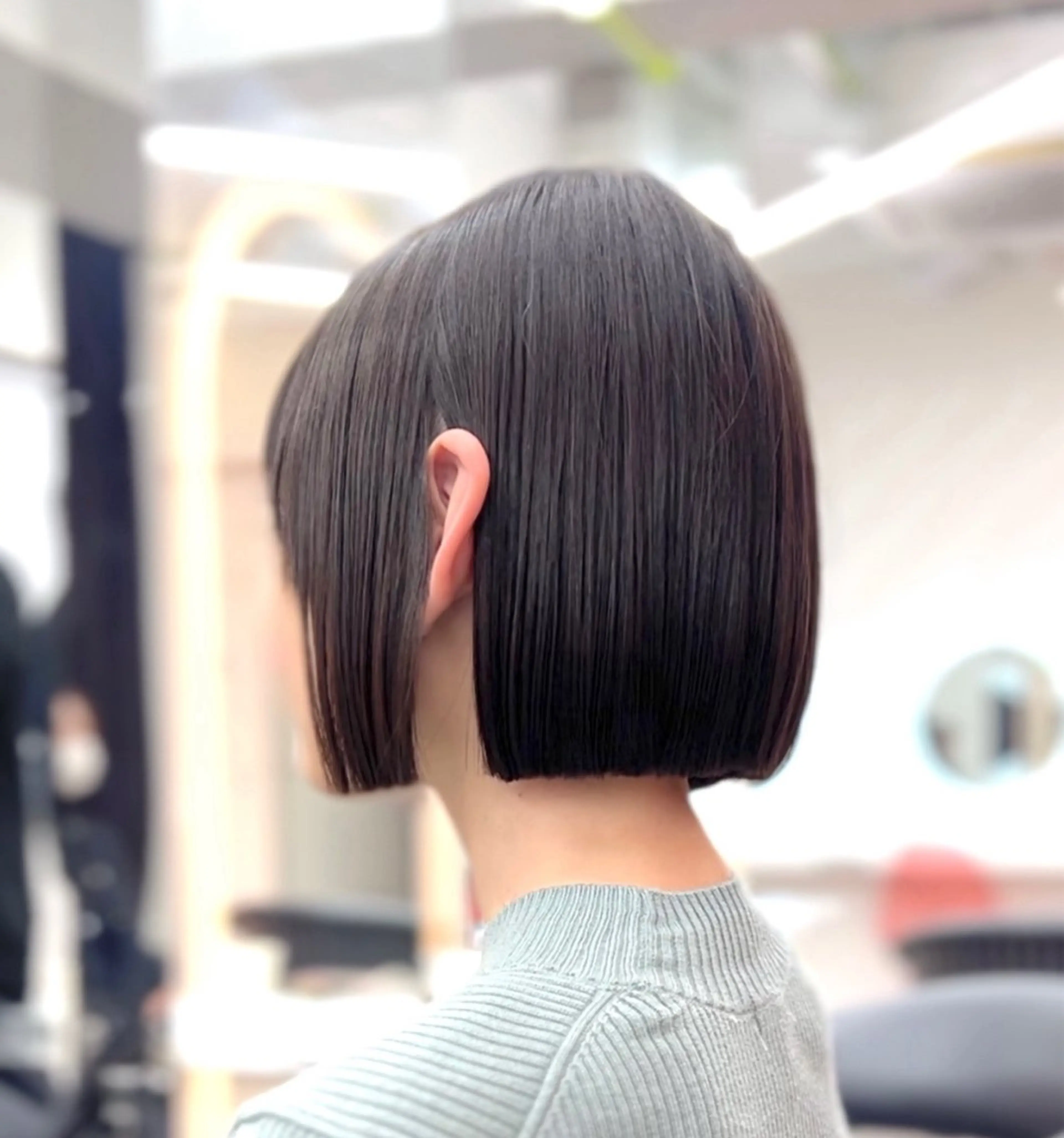 ショート 莉乃/縮毛矯正/髪質 改善/艶カラーのヘアスタイル