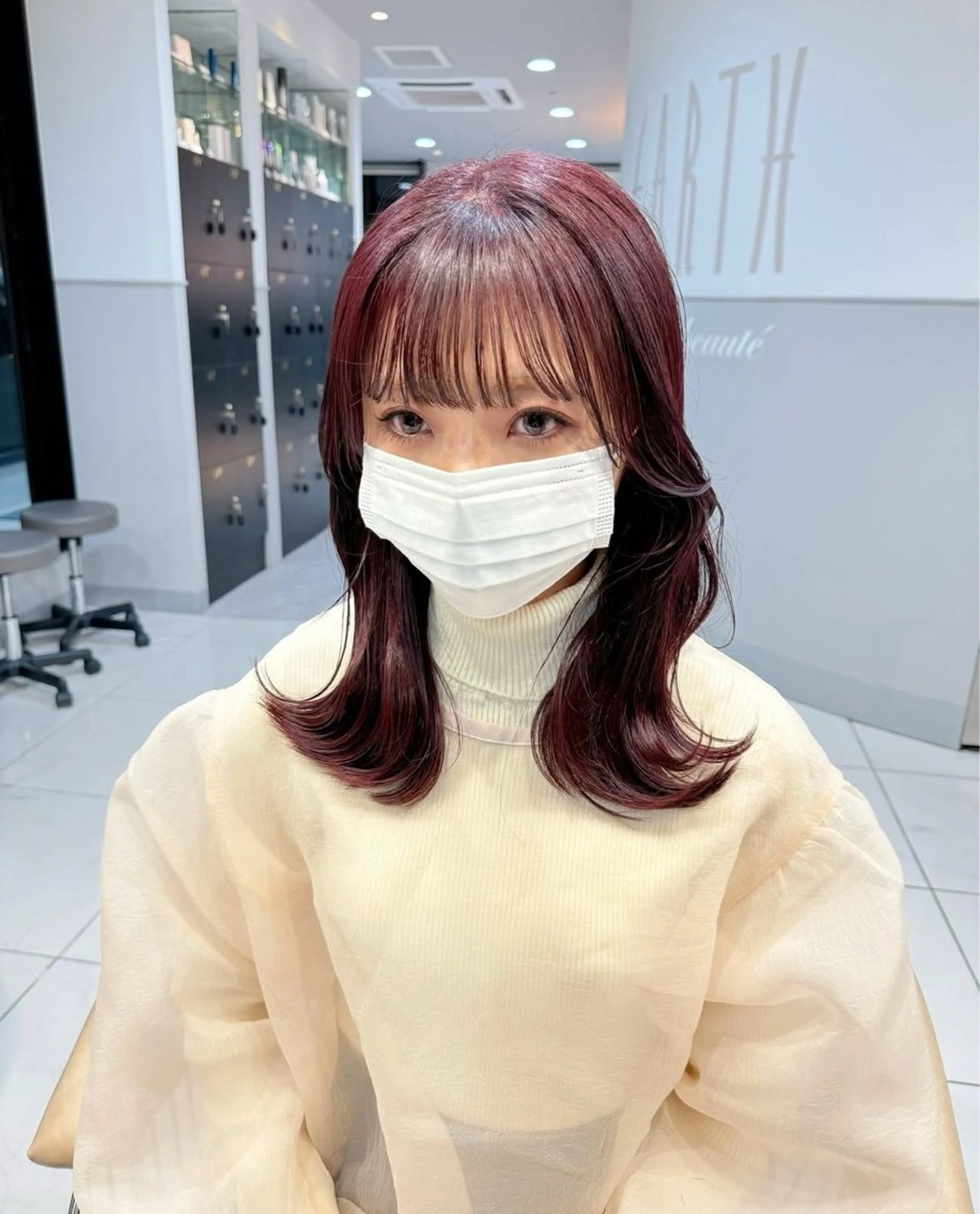 髪質改善カラー🩶の写真