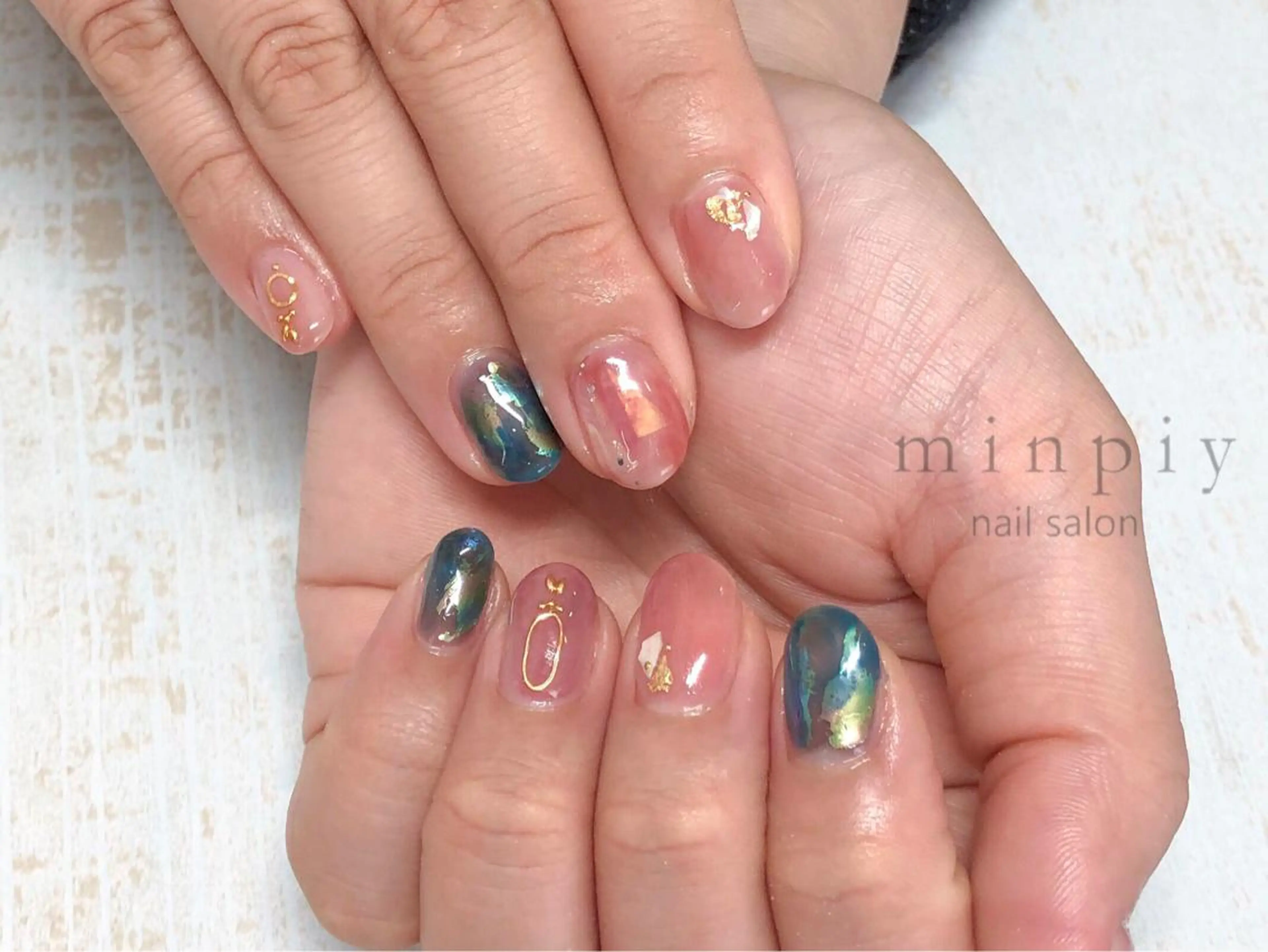 ネイル 𖡼 yumenoのネイルデザイン