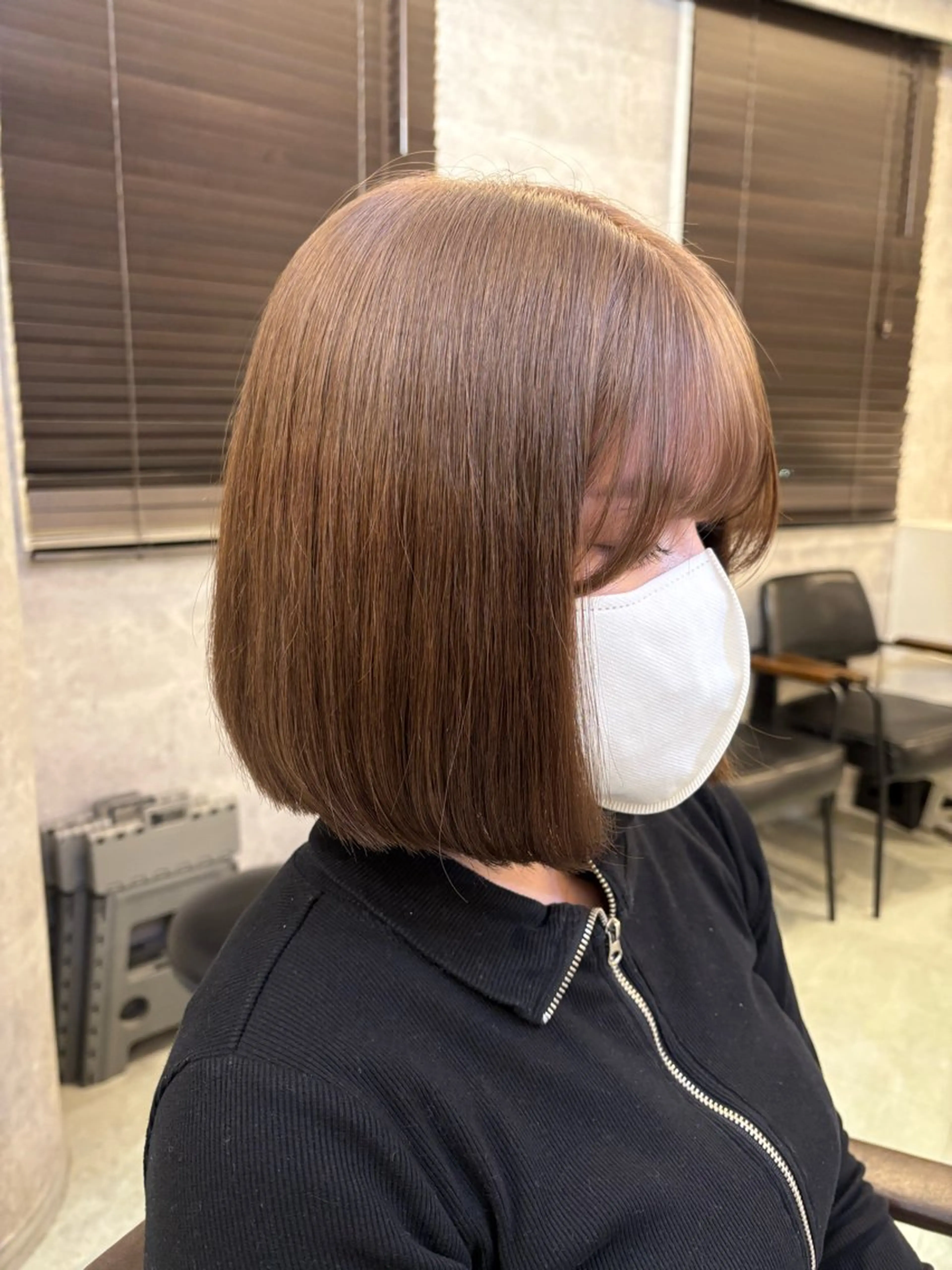 ショート ボブ ケアブリーチ🌟 ♢WATARU♢のヘアスタイル