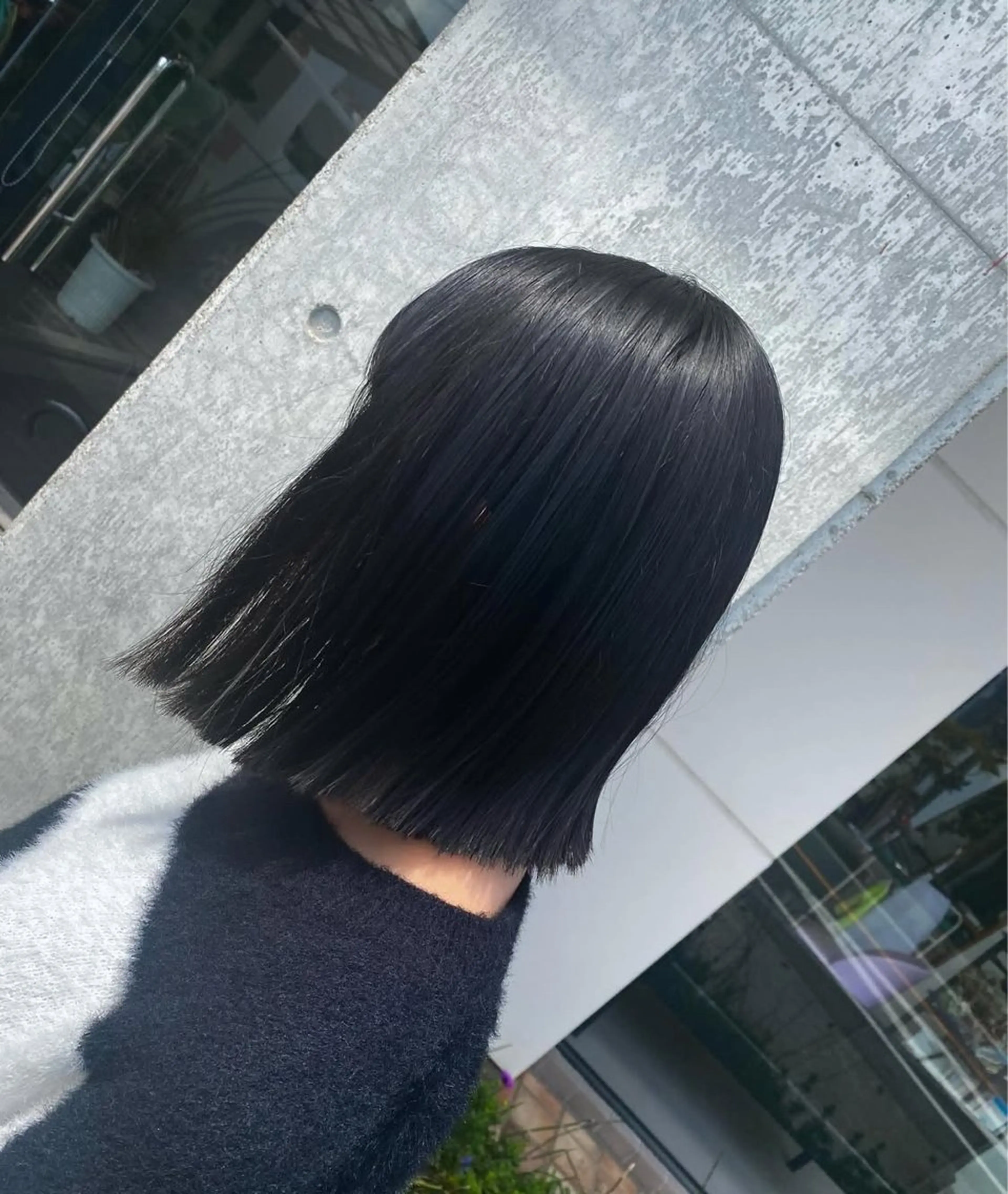 ミディアム 切りっぱなしボブ ボブ nook’所属・【nook’】 maiのヘアスタイル