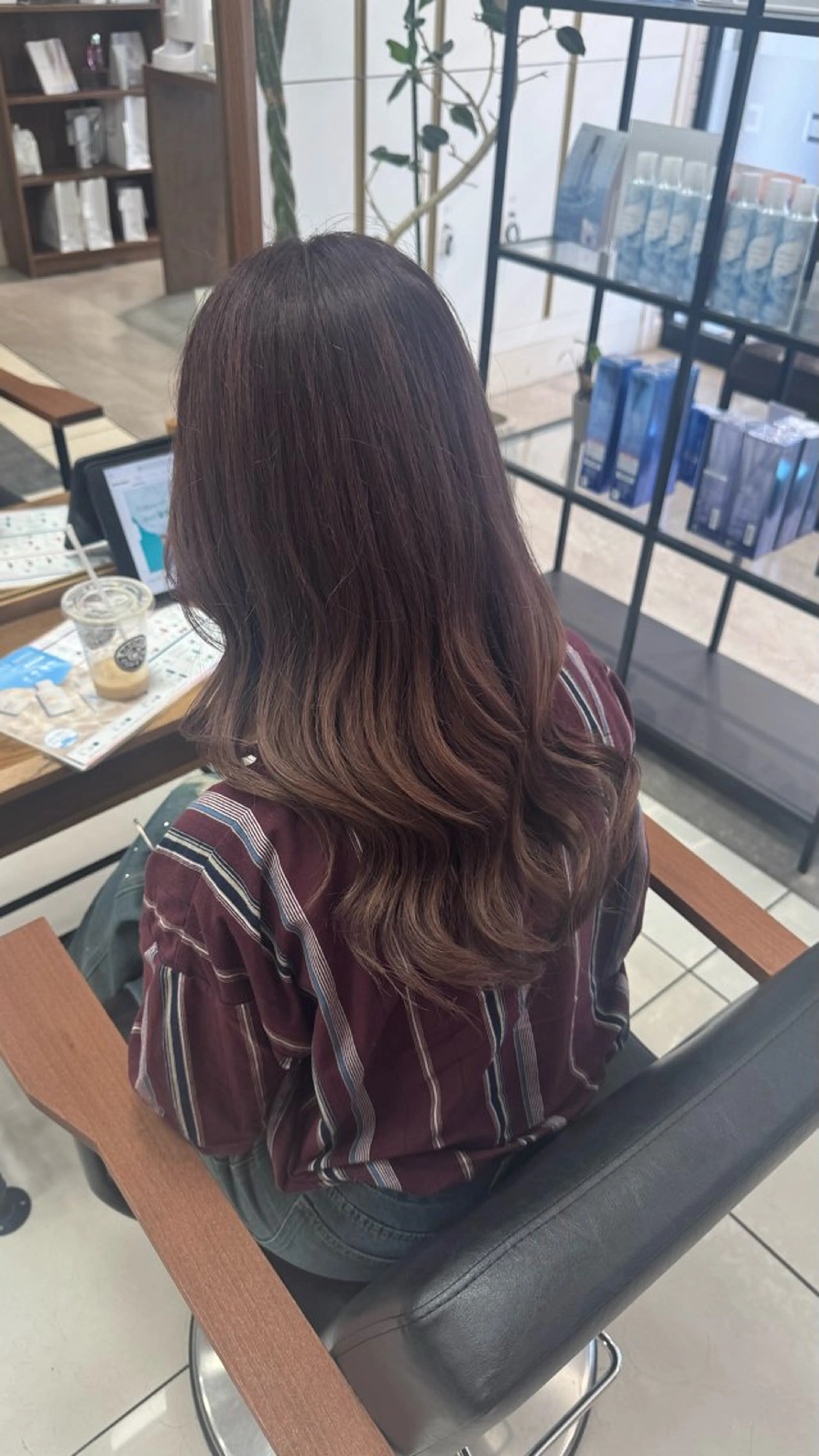 セミロング カラー ヘアカラー トリートメント HAREru.Smart  Salon所属・透明感カラー/ブリー チ/エクステ/さくらのヘアスタイル