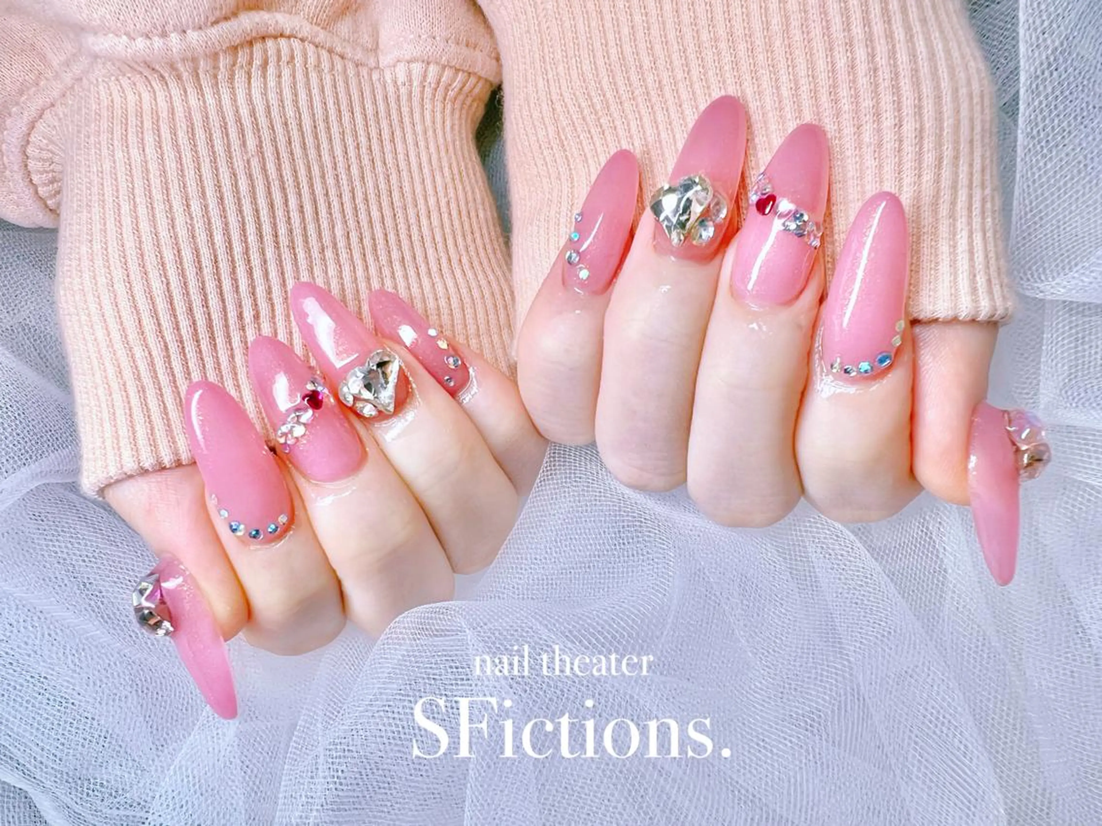 【スカルプ】ジェルカラーの写真