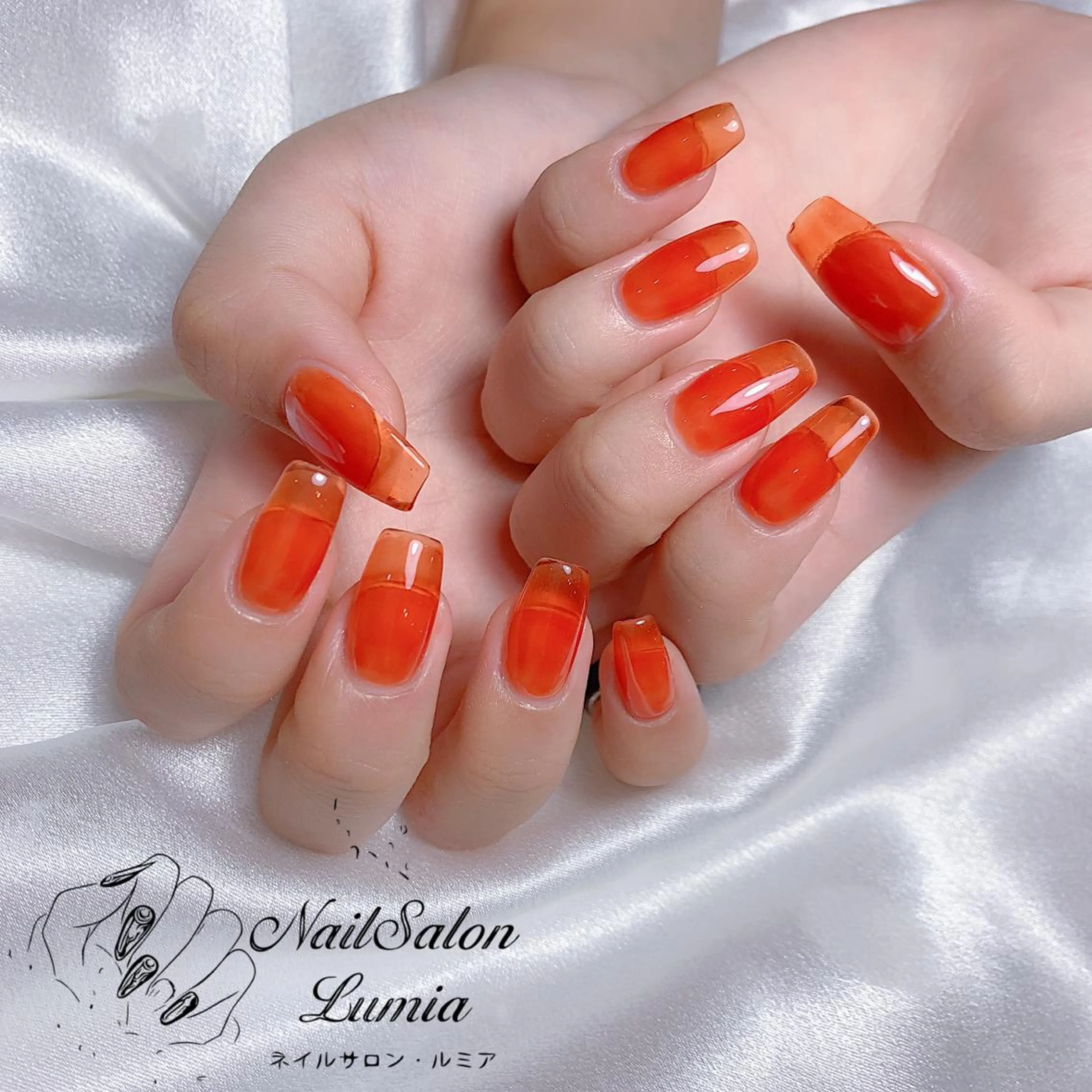ネイル ハンドネイル ネイルサロン ルミア Lumia 店長のネイルデザイン