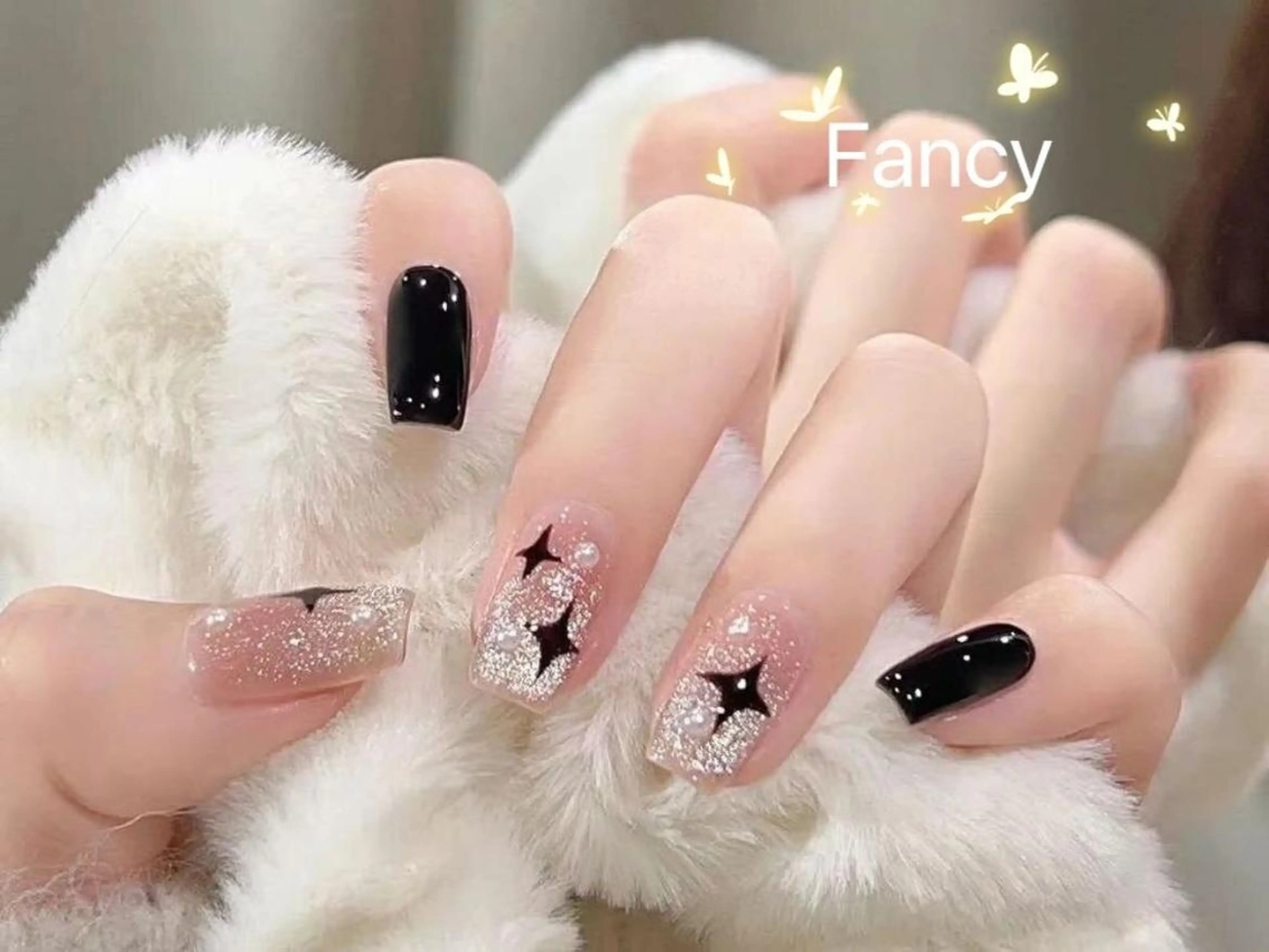 ネイル チークネイル 長さ出し フットネイル フレンチネイル ジェルネイル Fancy ネイルサロンのネイルデザイン