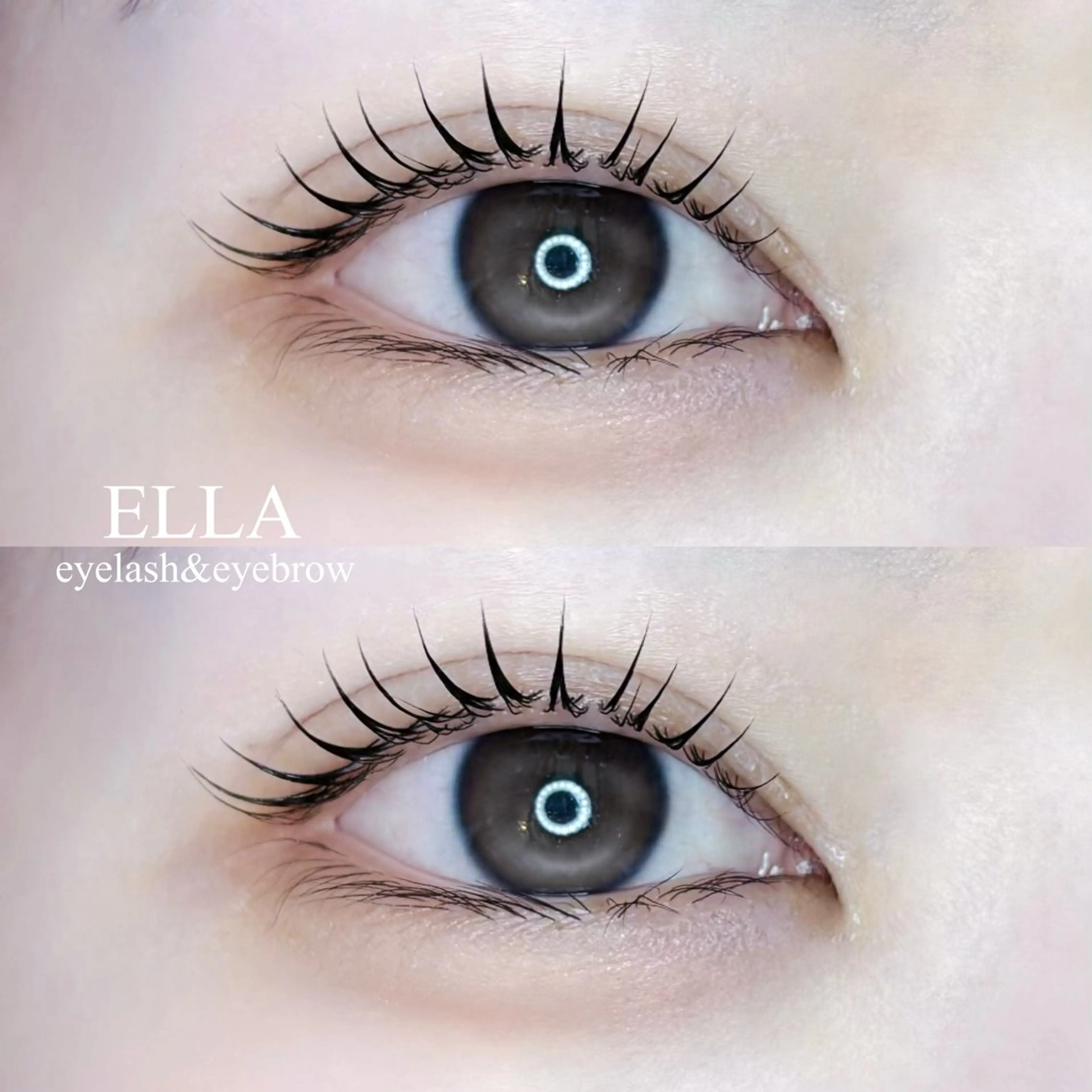 マツエク・マツパ 束感まつ毛 韓国風マツエク パリジェンヌラッシュリフト まつげパーマ 一重×まつ毛パーマ ELLA 松尾のマツエク・マツパデザイン
