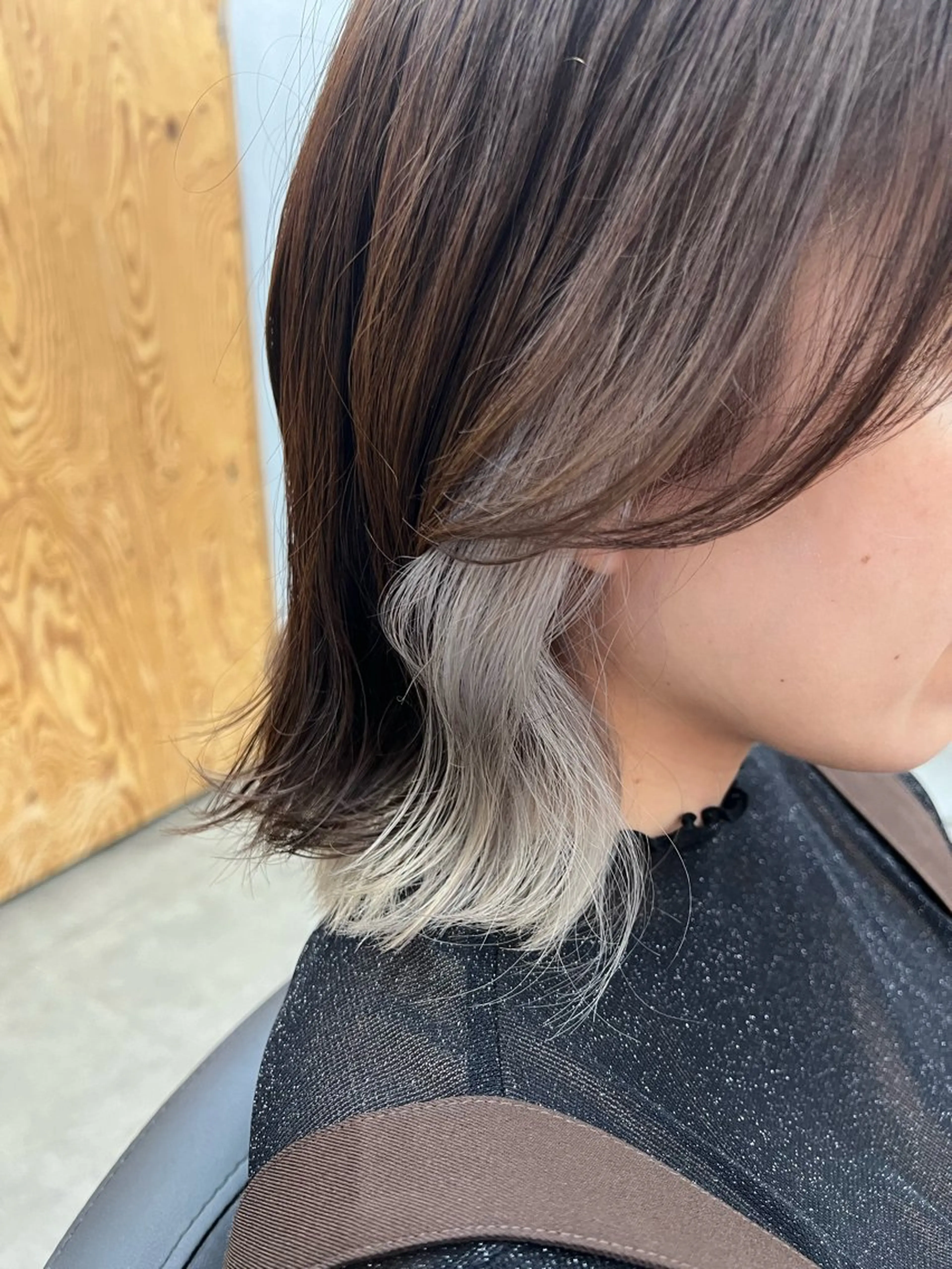 ミディアム 亀田 泰生のヘアスタイル