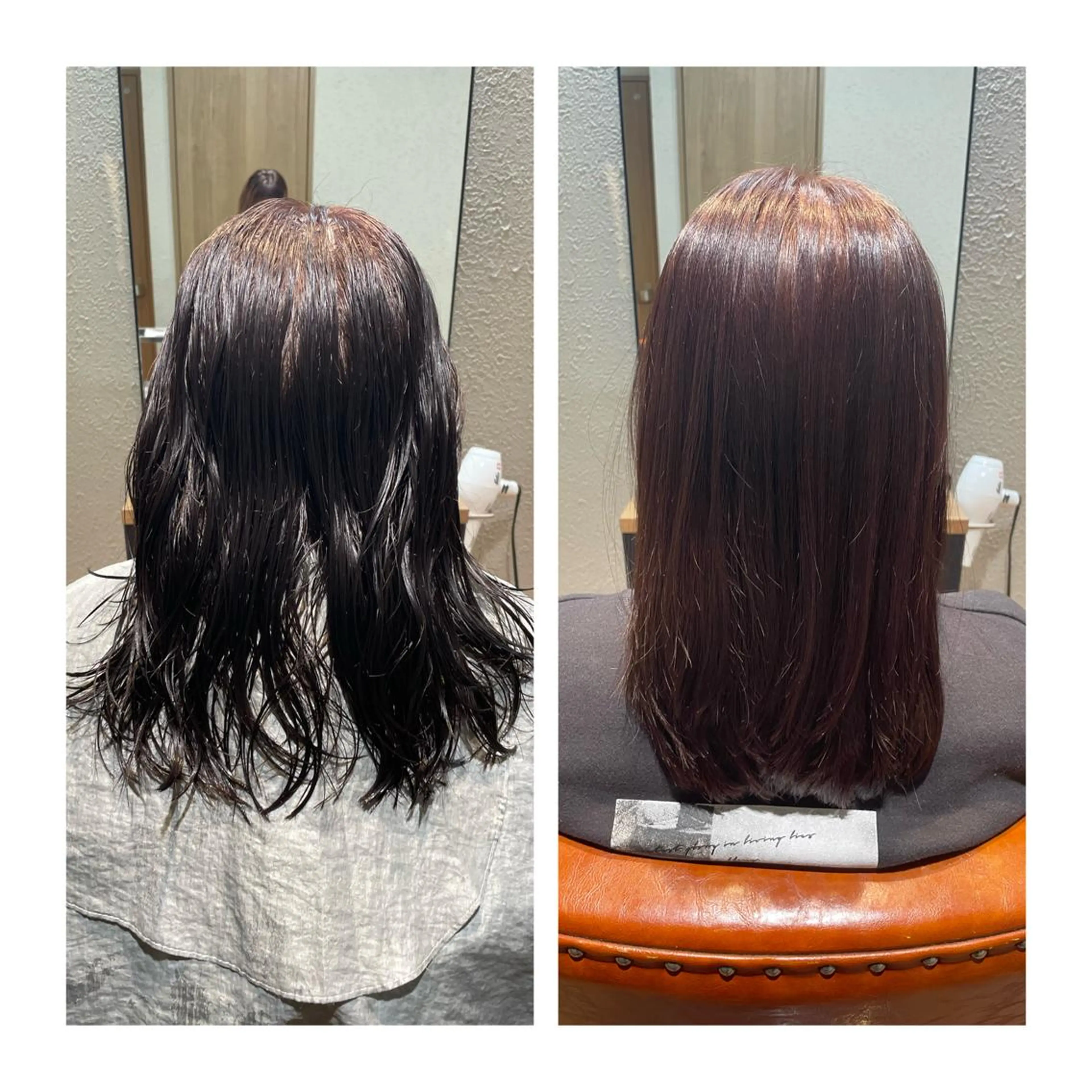 ロング 縮毛矯正 TRAM mikuのヘアスタイル